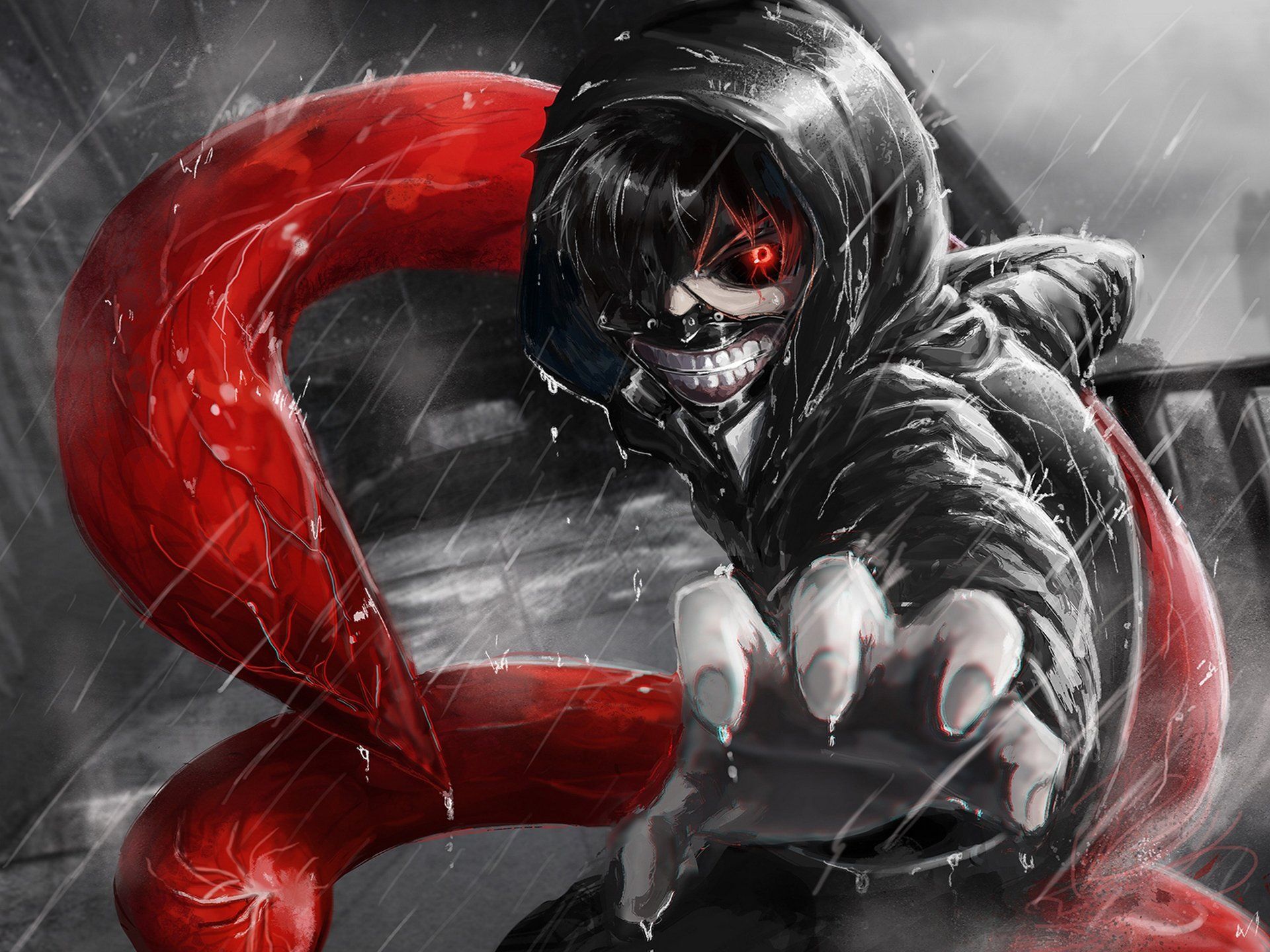 Kaneki Ken Tokyo Ghoul kagune, 1920x1440 Full HD+ WUXGA, iMac