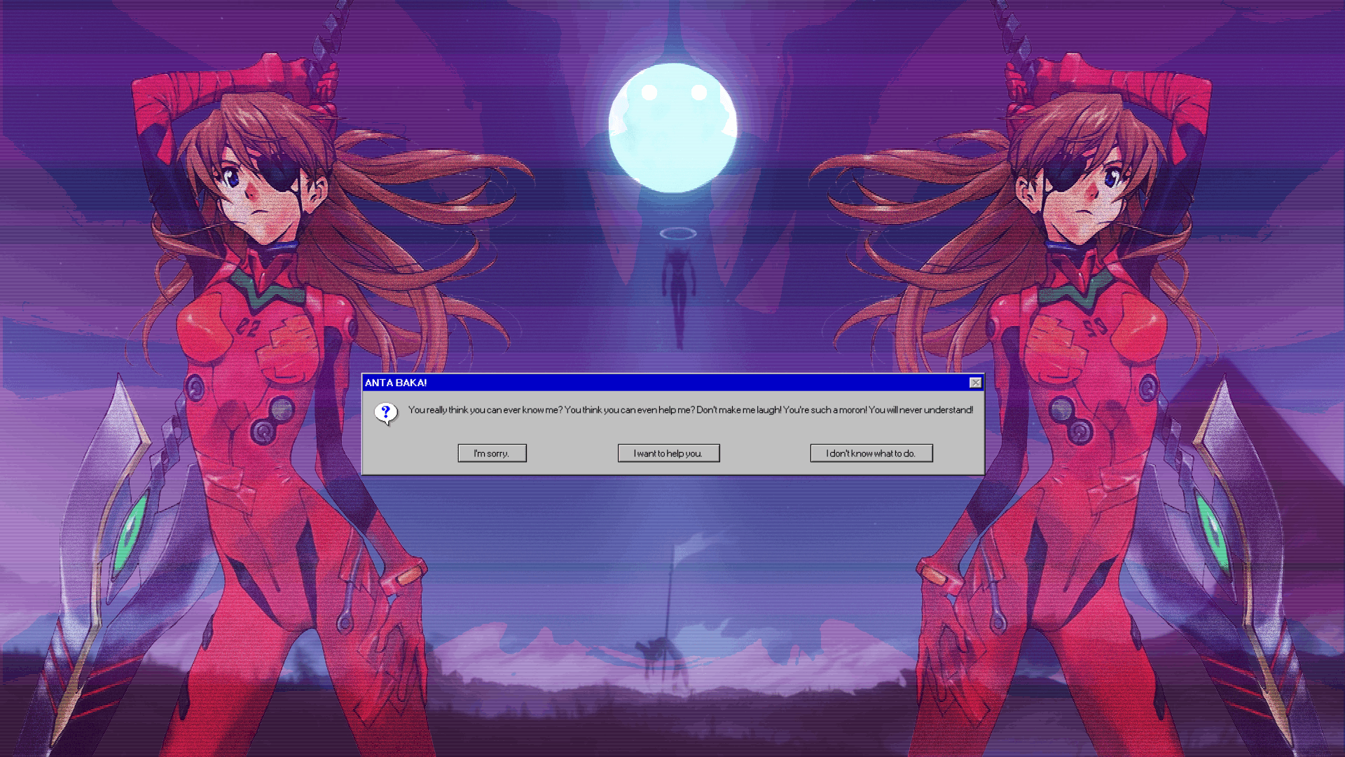 Ragazza anime stile VHS rosa, 1820x1024 900p, Desktop