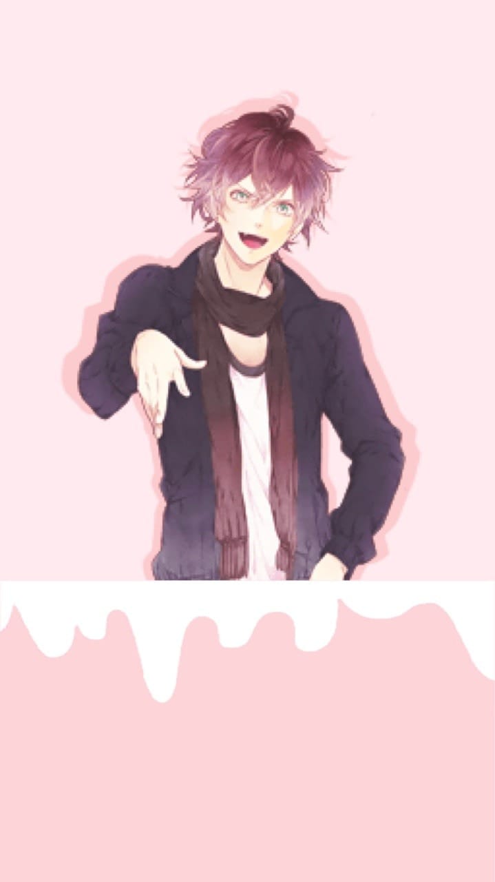 Ragazzo anime capelli rosa, 719x1280 Full HD Verticale, Smartphone