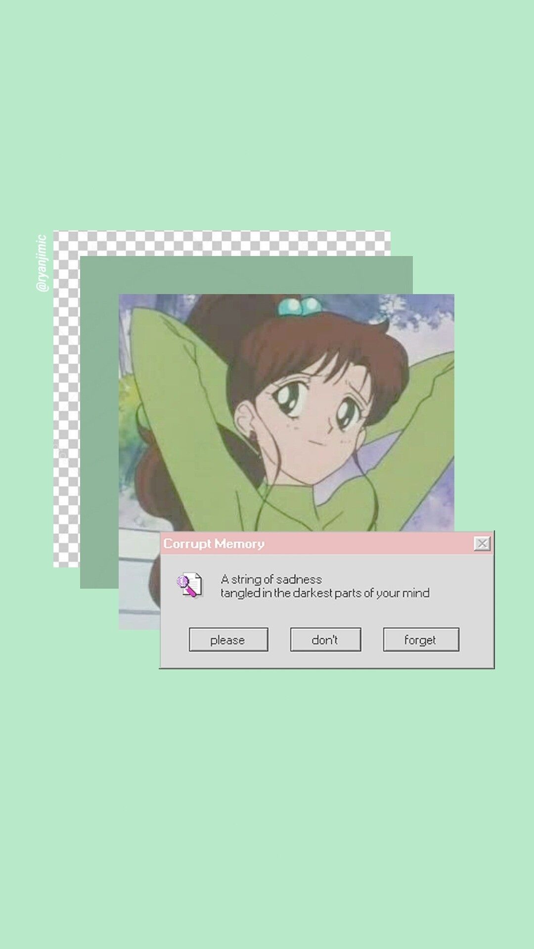 Ragazza anime seduta luna, 1920x1200 Full HD+, PC