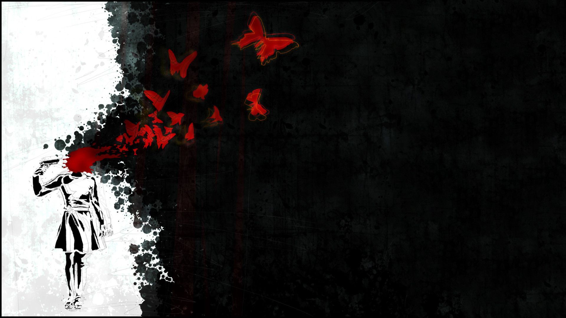 Ragazzo anime solitario, strada scura, 1500x844 HD, PC Desktop