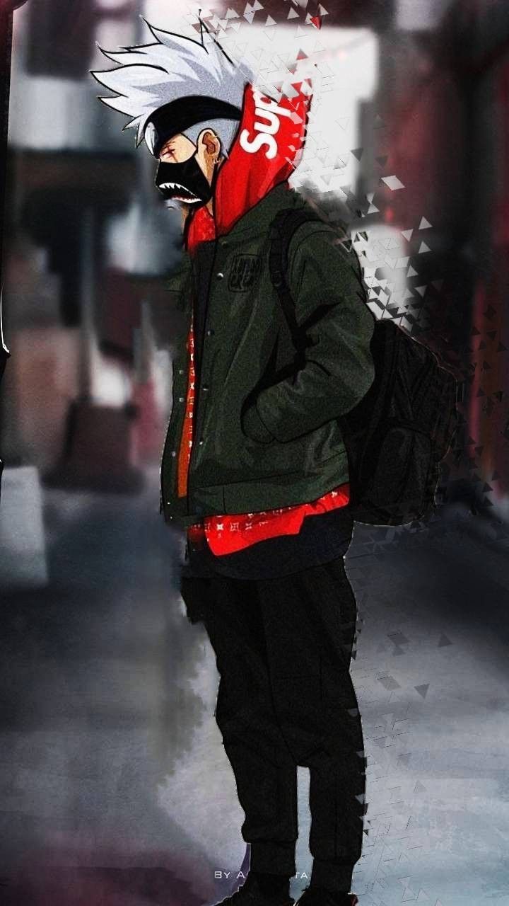 Kunai Naruto logo Supreme, 720x1280 Verticale, Xiaomi