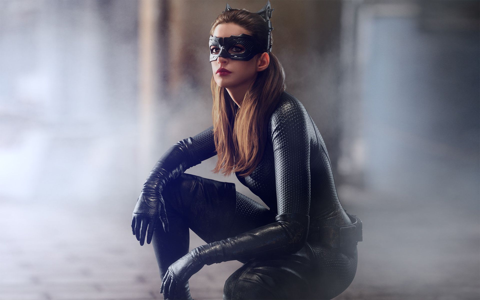 Catwoman in tuta di pelle, 1920x1200 WUXGA, PC Desktop