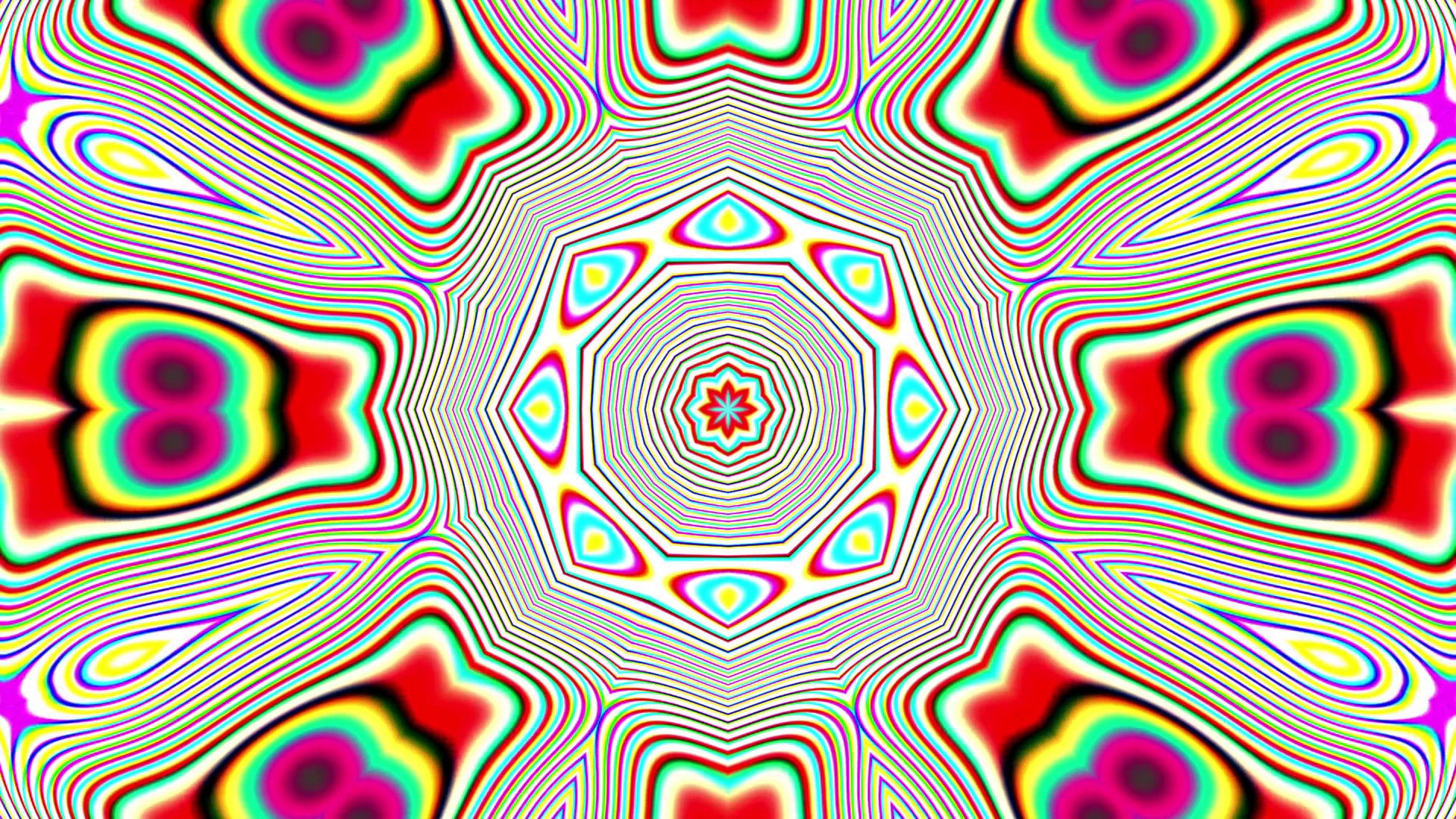 Caleidoscopio psichedelico anni 60, 1920x1080 1080p, Laptop