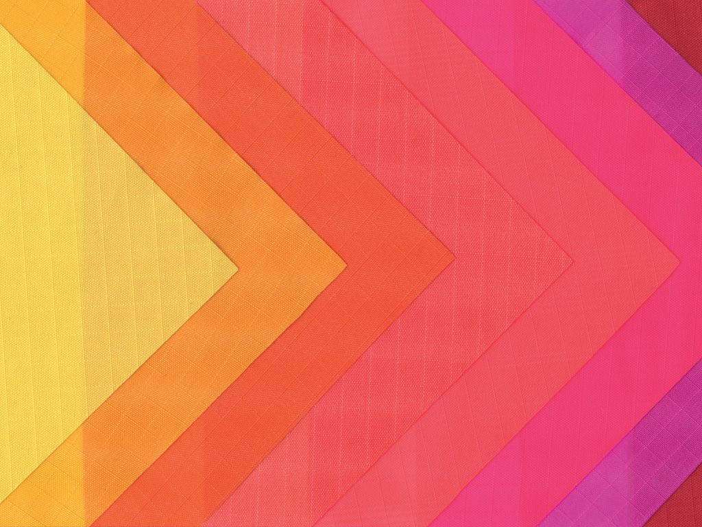 Frecce geometriche retrò colorate, 1024x768 HD, Desktop