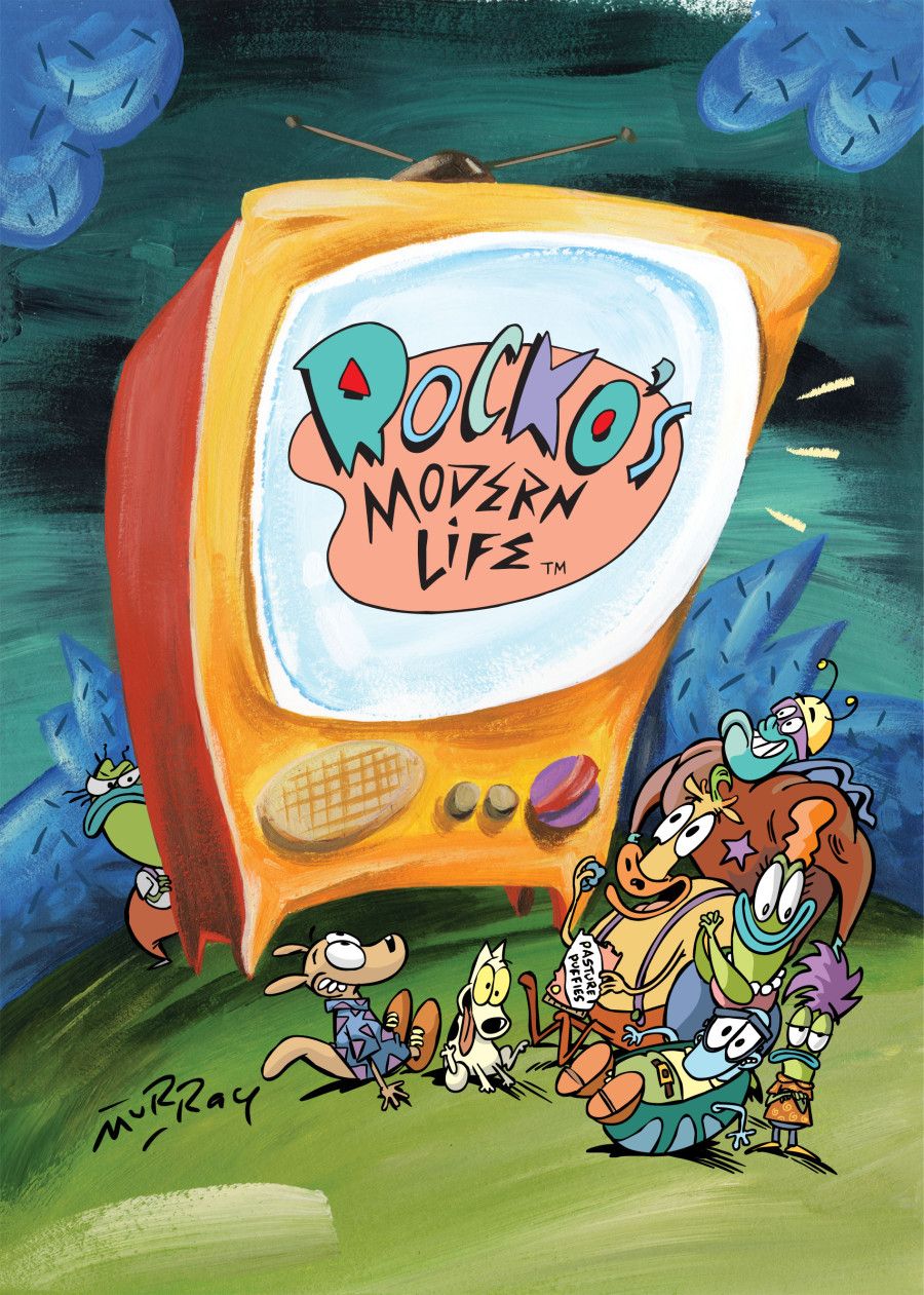 Rocko's Modern Life cartone anni 90, 900x1261 Full HD Verticale, Smartphone