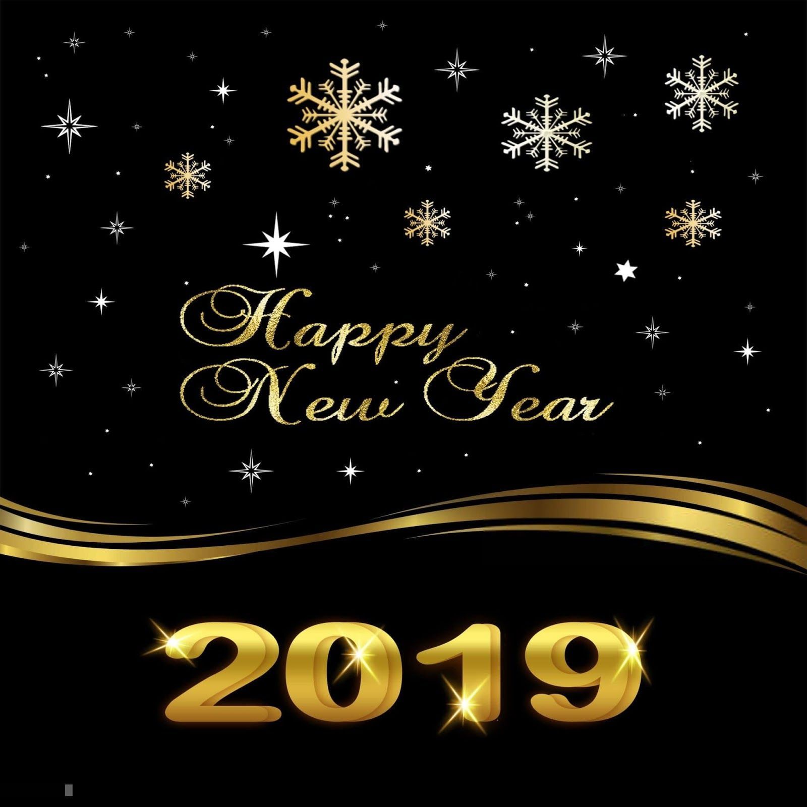 Happy New Year 2019 dorato, 1600x1600 HD Ready, Acer Nitro