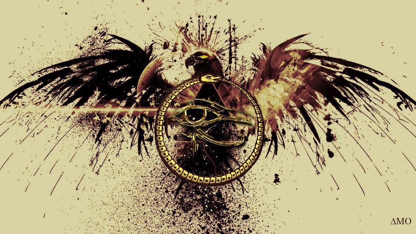 Occhio piramide simbolo Illuminati, 1680x1050 HD, Desktop