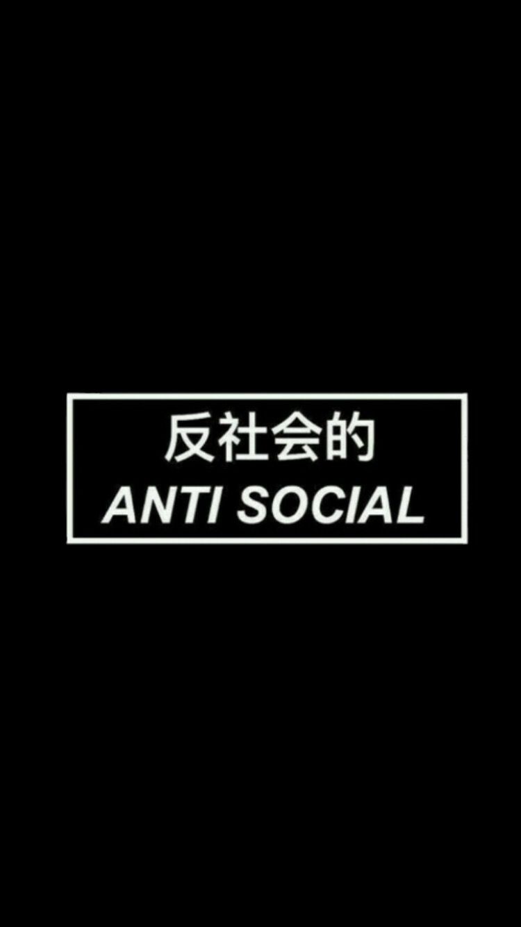 Anti Social Social Club logo, 720x1280 Full HD Verticale, Smartphone