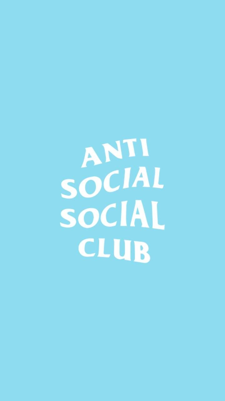 Scritta antisocial cielo stellato, 720x1105 Verticale, Mobile