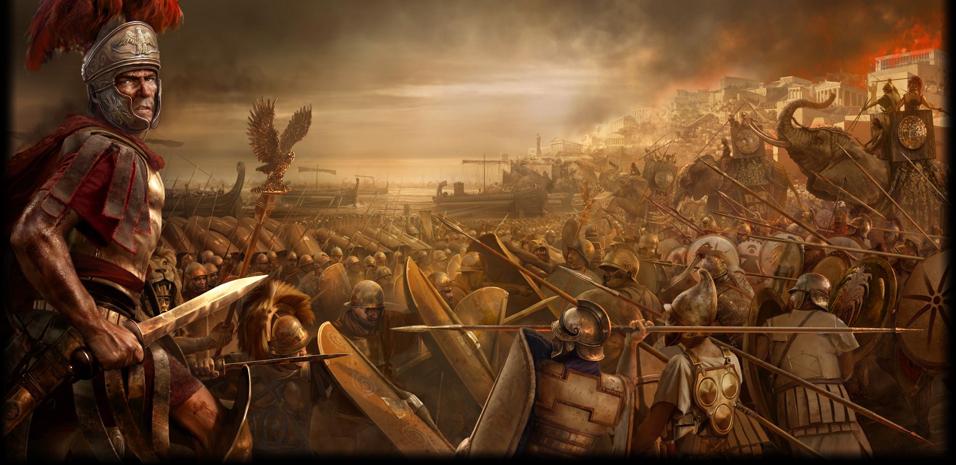 Battaglia eserciti Antica Roma, 1900x924 900p, Desktop