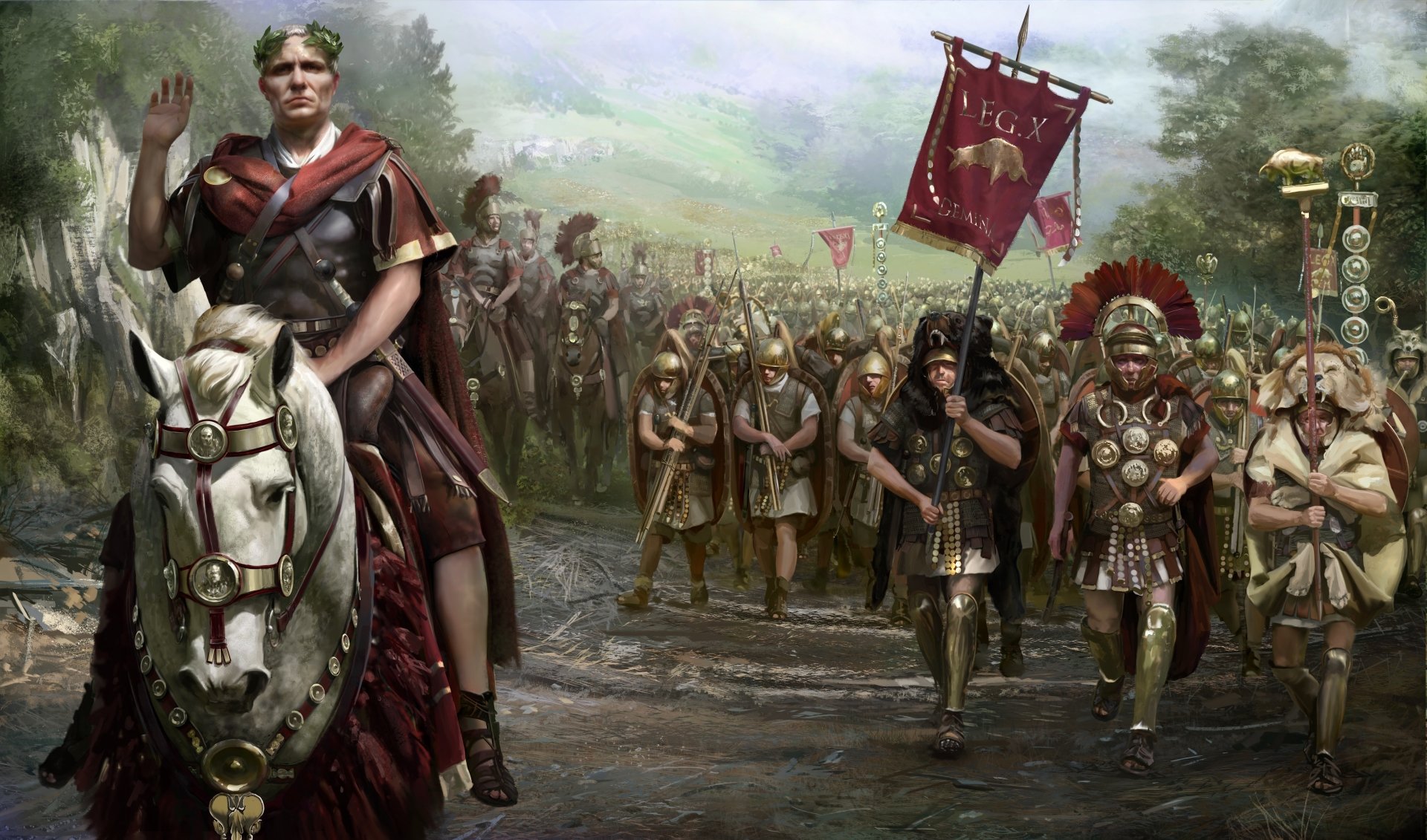 Legione romana in marcia, 1920x1131 Full HD, Laptop
