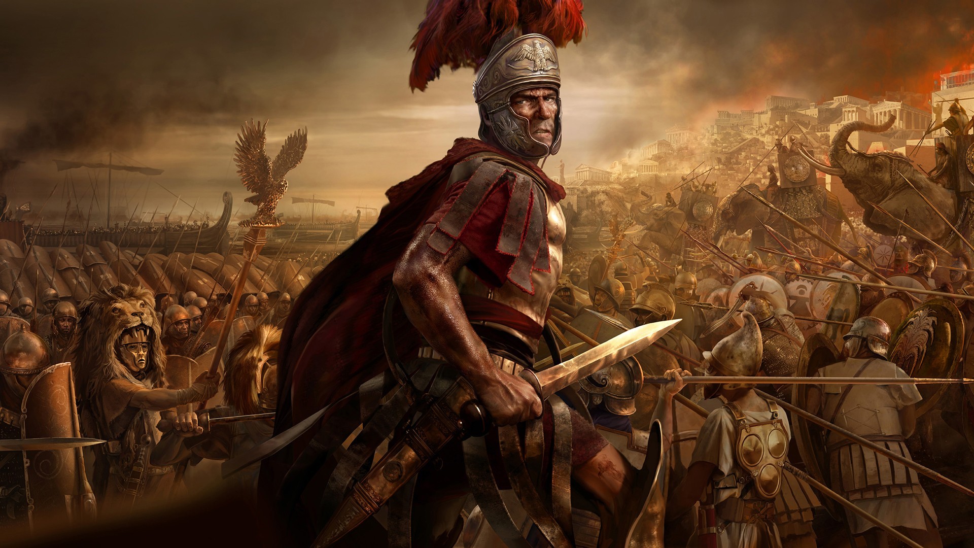 soldato romano in battaglia, 1920x1080 Full HD 1080p, PC