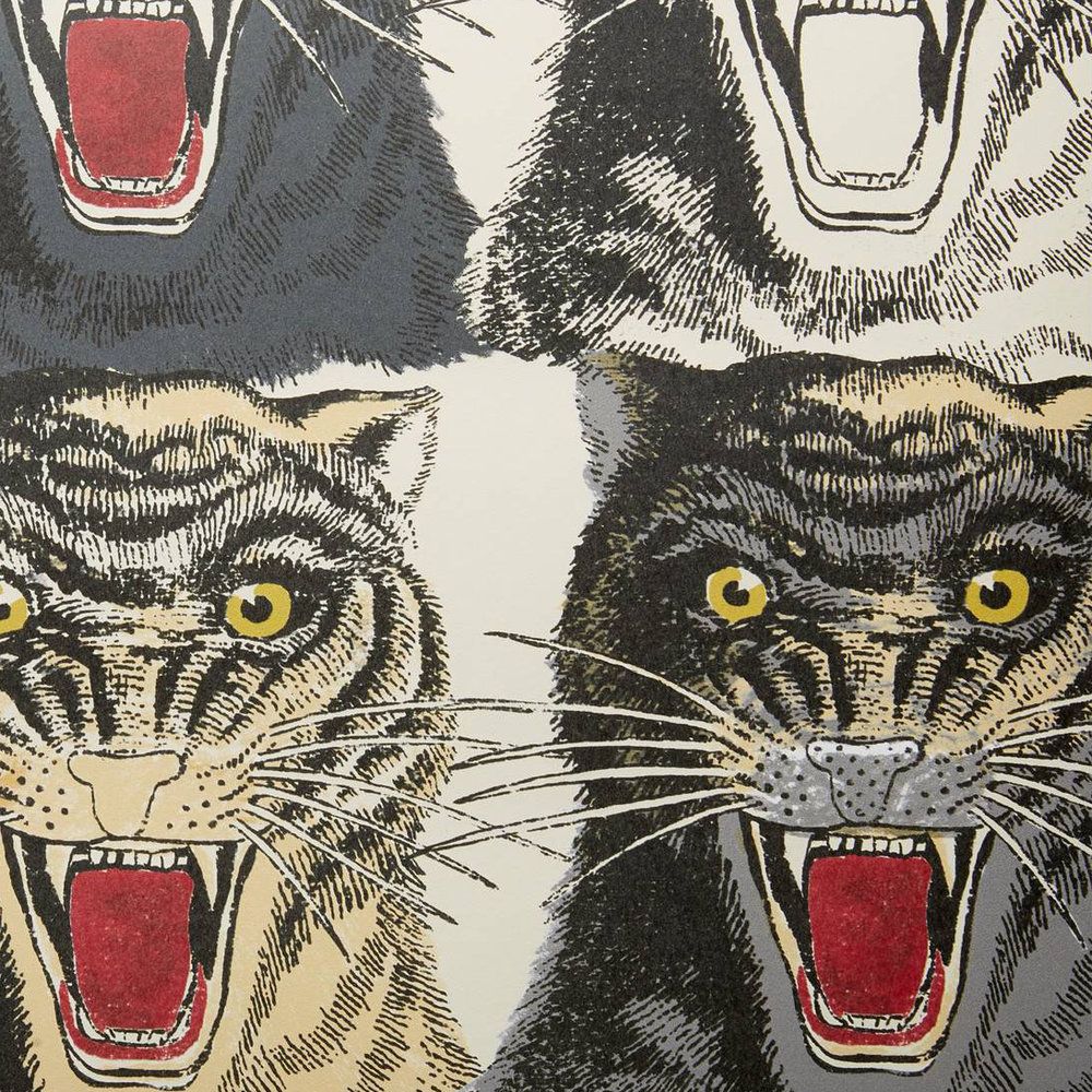 Tigre occhi blu sfondo nero, 1080x1920 Full HD Verticale, Smartphone