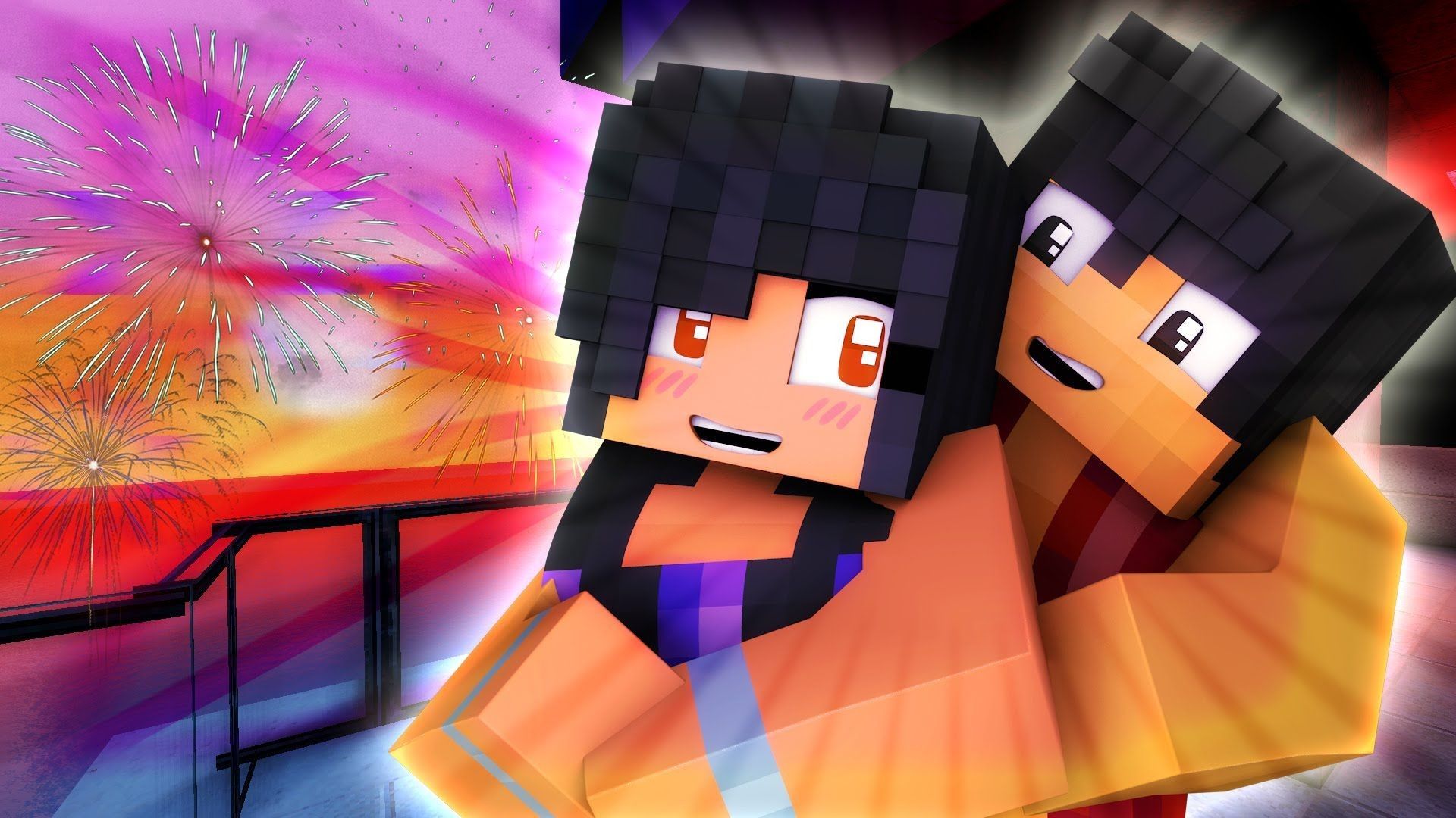 Aphmau e Aaron Mystreet, 1920x1080 1080p, Laptop