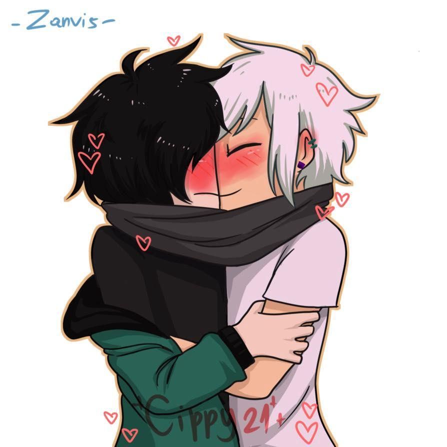 Aphmau e Zane abbraccio, 894x894 HD, PC