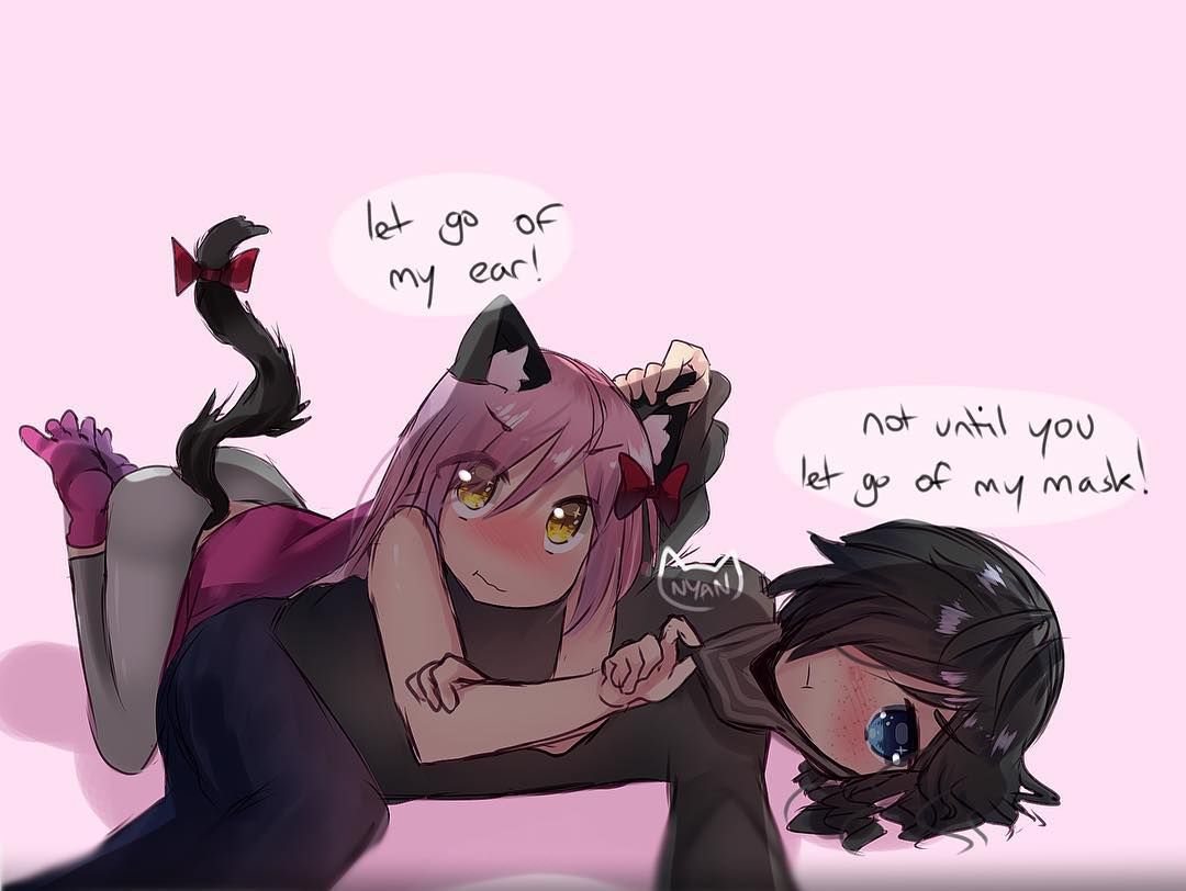 Aphmau e Zane fanart neko, 1080x812 HD, Desktop