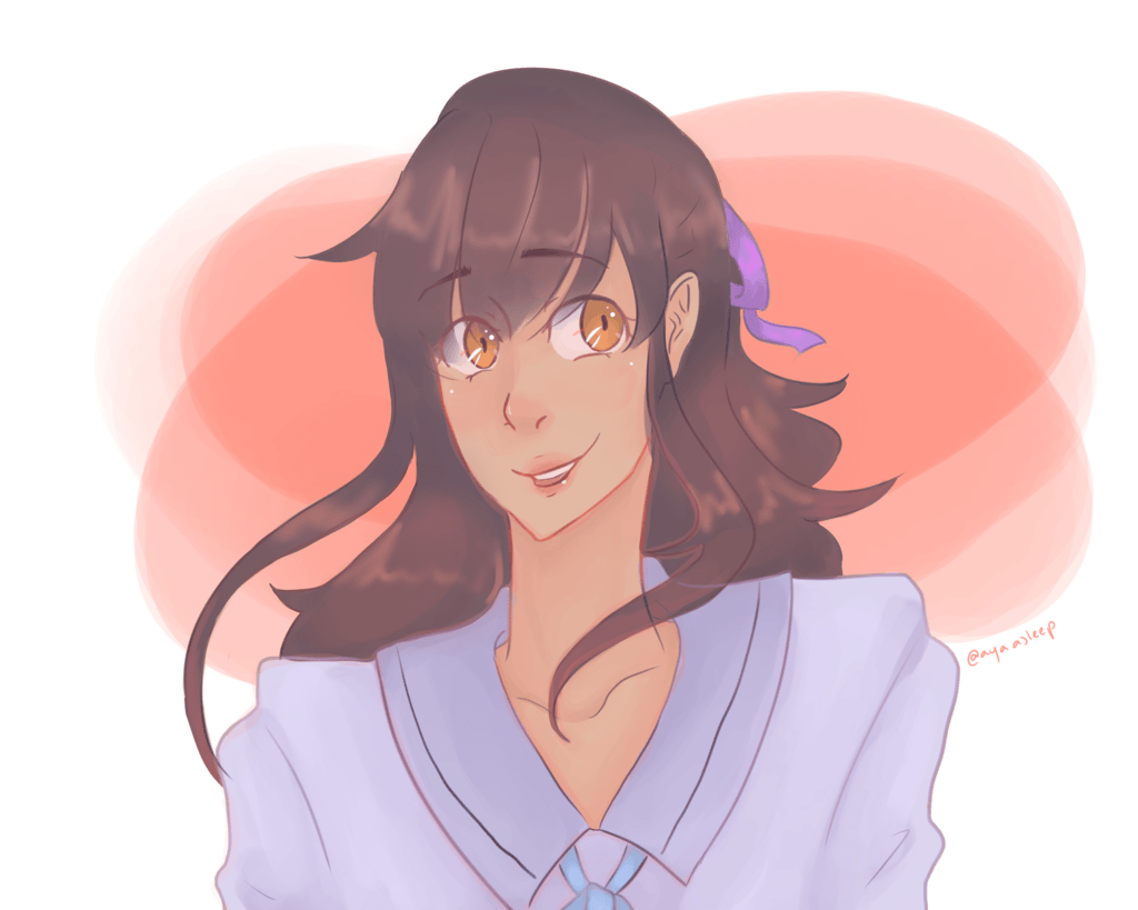 Aphmau anime, sfondo rosa, 1024x819 HD, Laptop