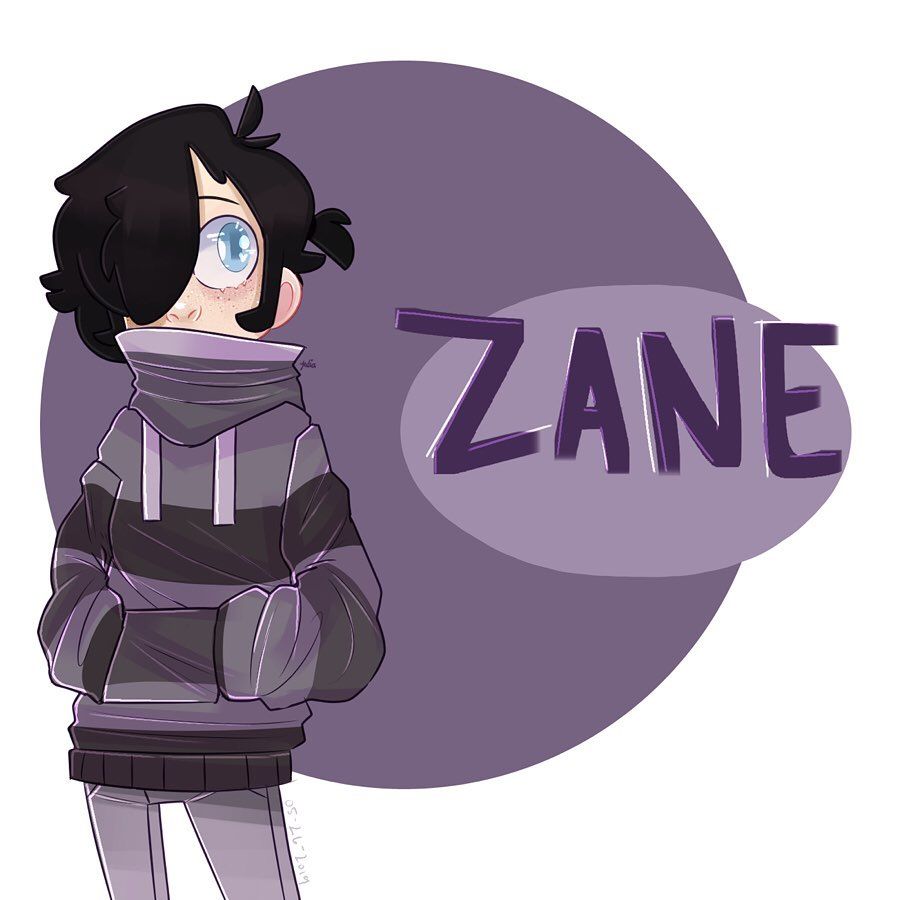 Zane fan art viola, Aphmau, 900x900 HD, Desktop