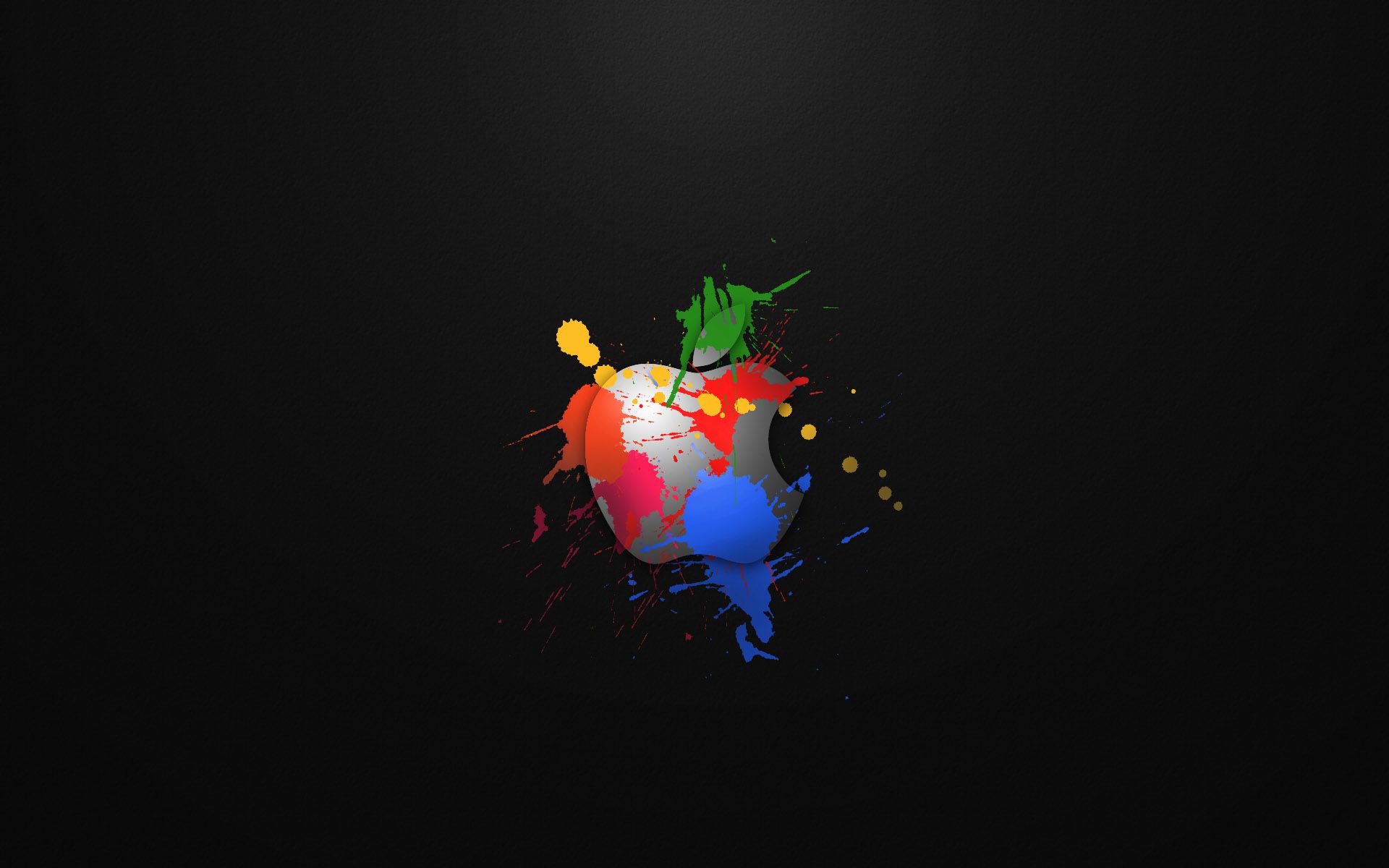 logo Apple splash colorato, 1920x1200 Full HD+ WUXGA, Desktop