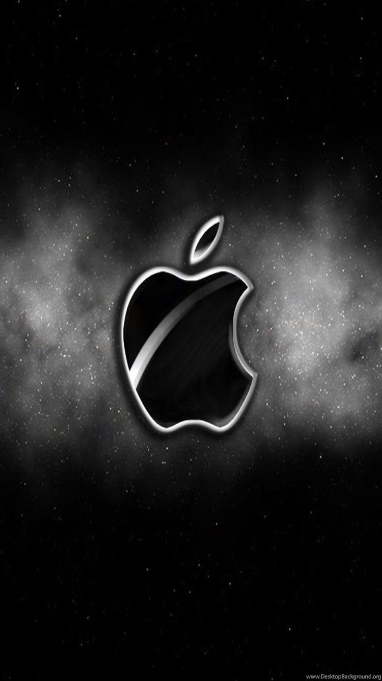 Logo Apple nero fumo, 750x1334 Verticale, iPhone Pro Max