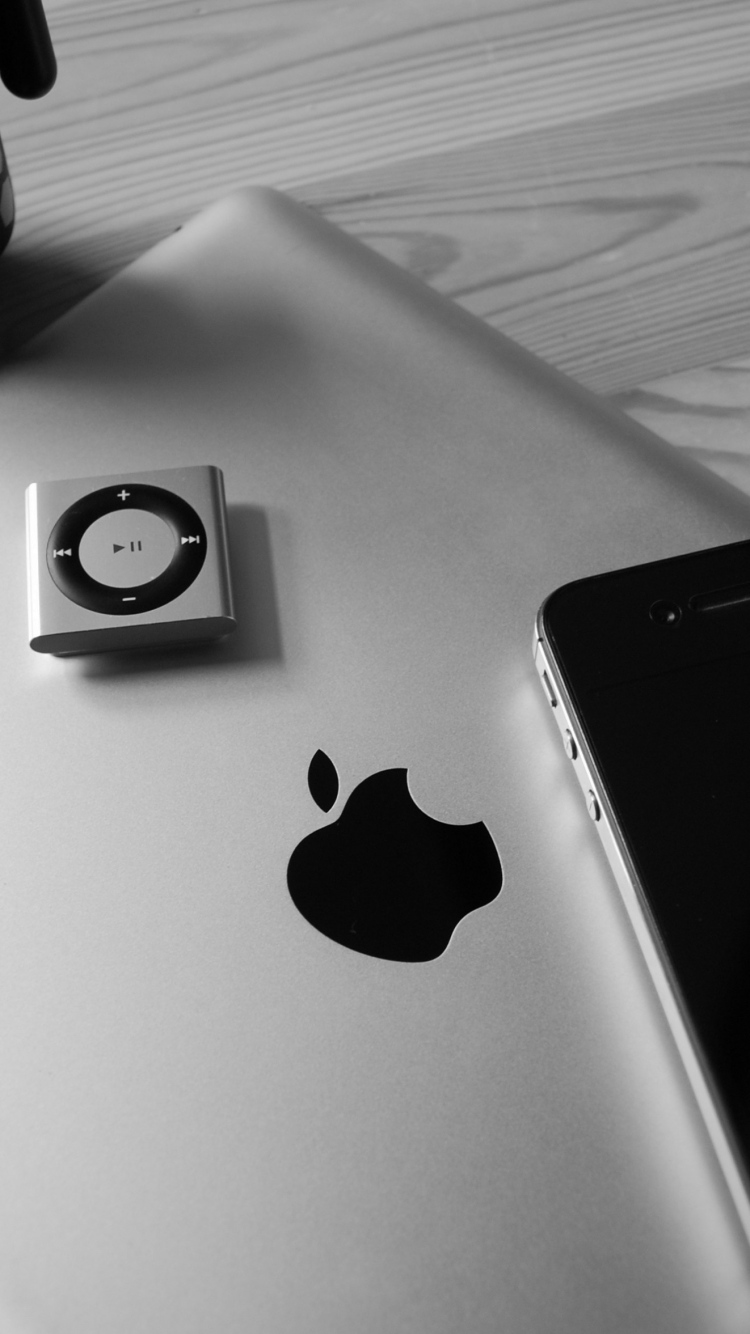 iPod nano bianco sfondo nero, 1280x804 HD, Desktop