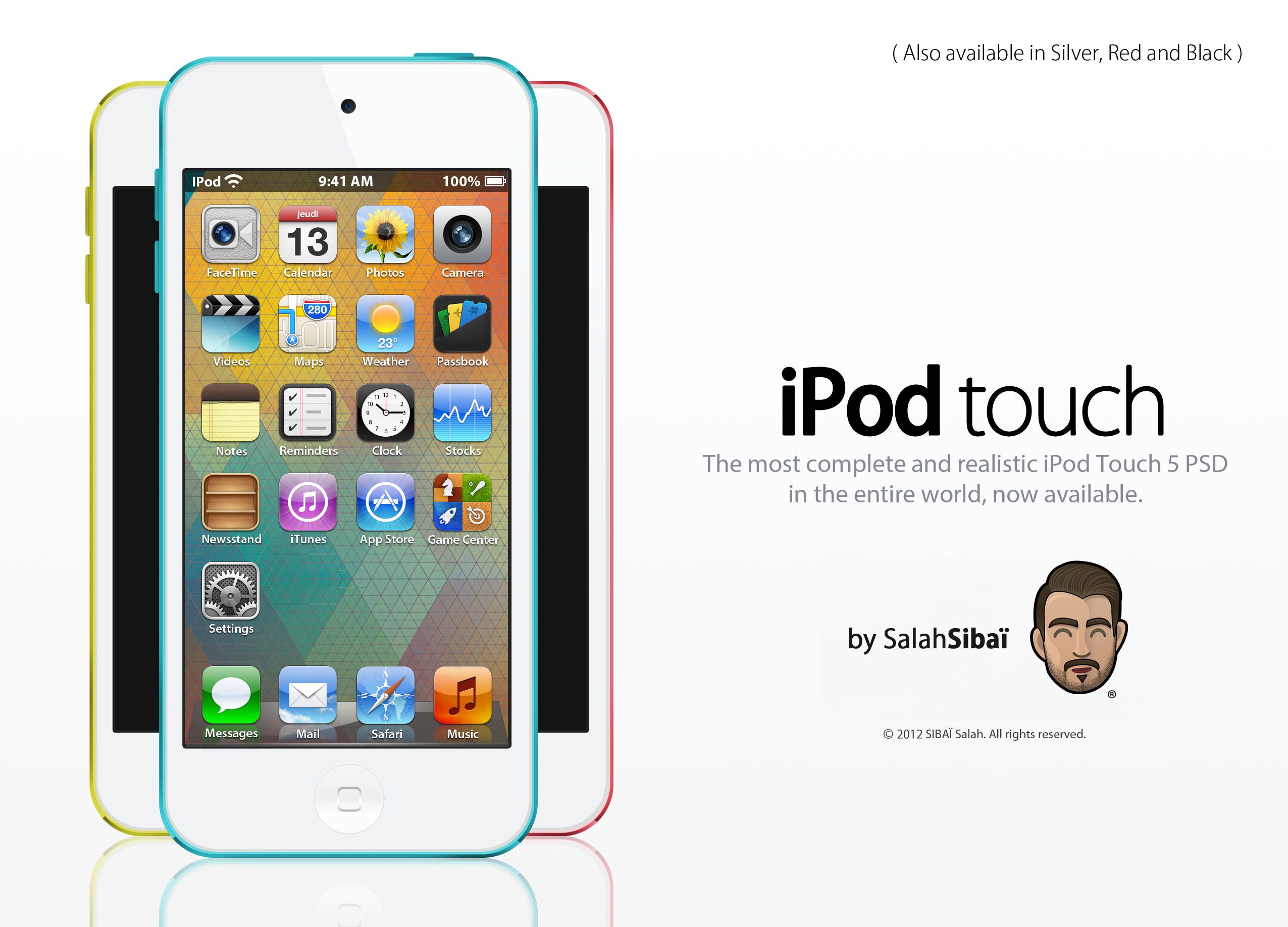 iPod Touch e iPod Shuffle, 2560x1440 1440p, Desktop