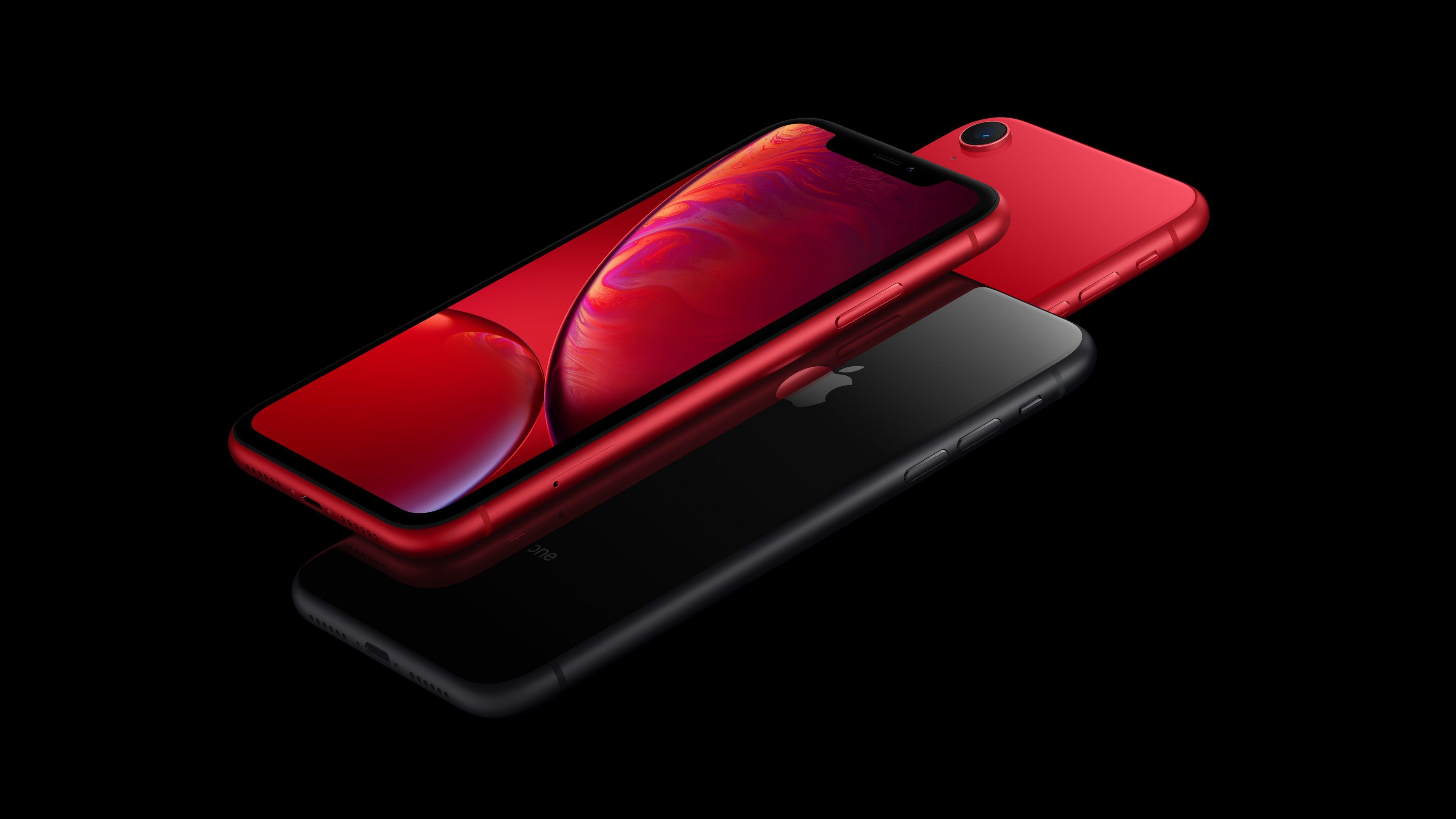 iPhone XR rosso e nero, 3840x2160 4K, Desktop 4K