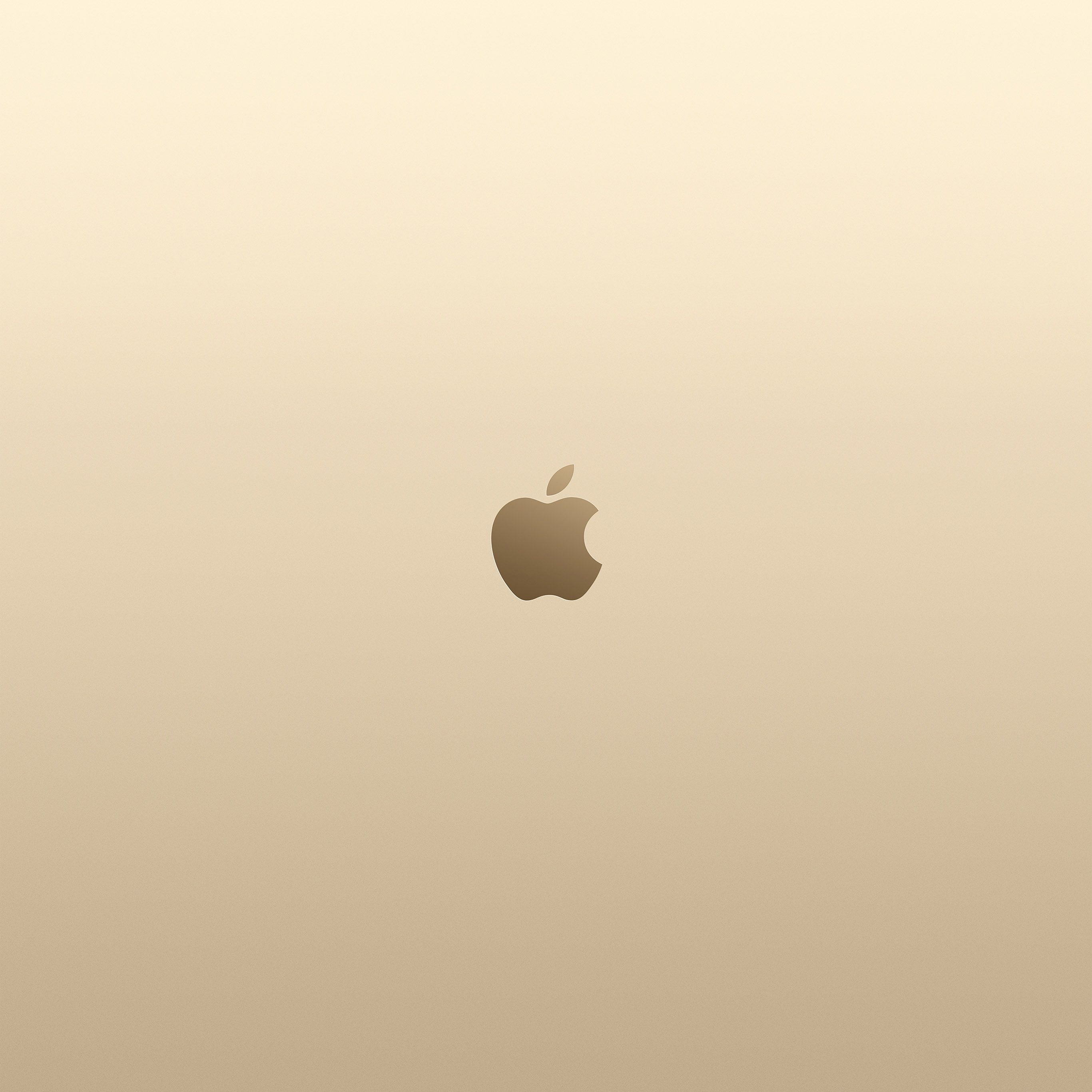 Logo Apple dorato, 2732x2732 WQXGA, Monitor Gaming
