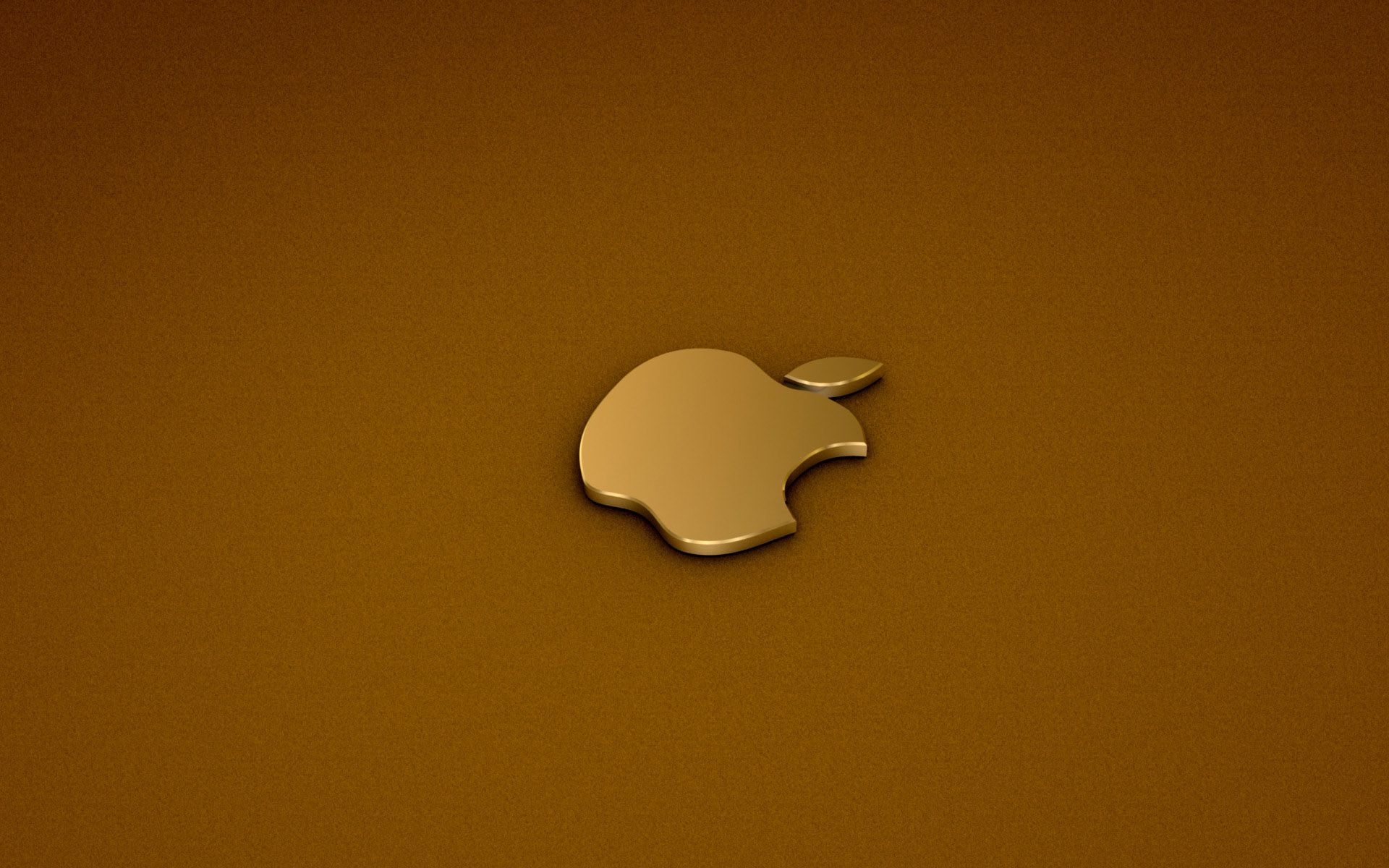 Logo Apple oro, azienda tech, 1920x1200 Full HD+, Desktop