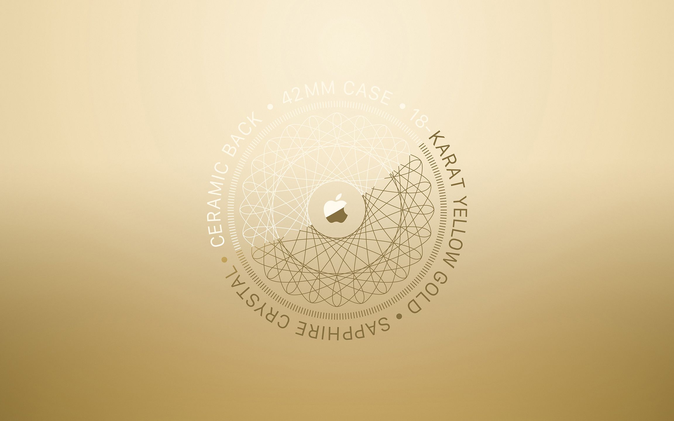 Logo Apple oro sfondo giallo, 1920x1200 Full HD+ WUXGA, PC Desktop