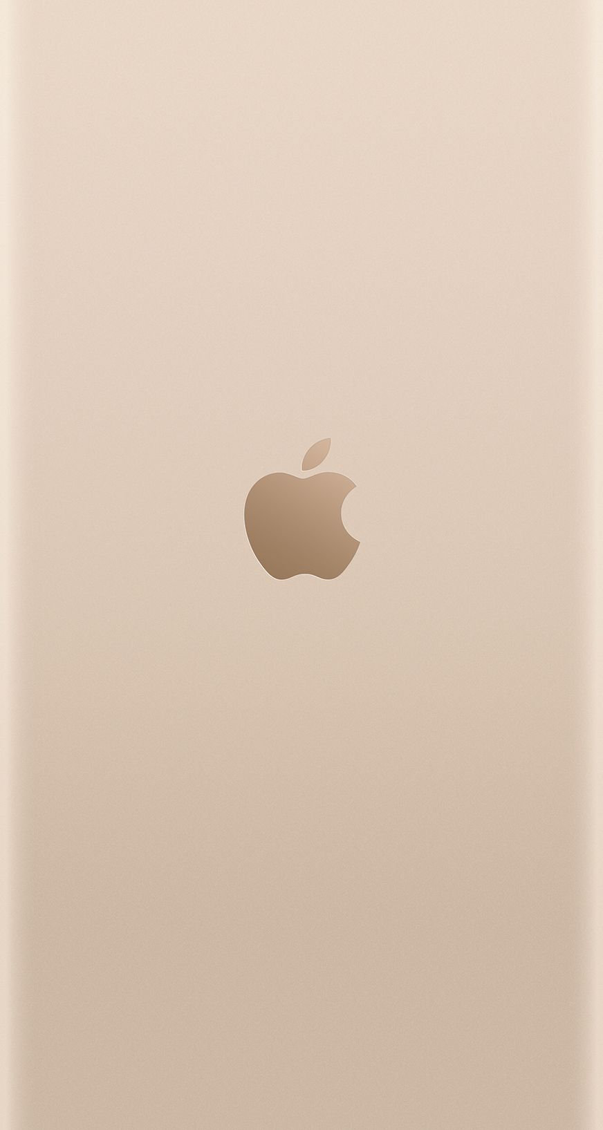 Logo Apple minimale oro, 750x1334 Full HD Verticale, iPhone