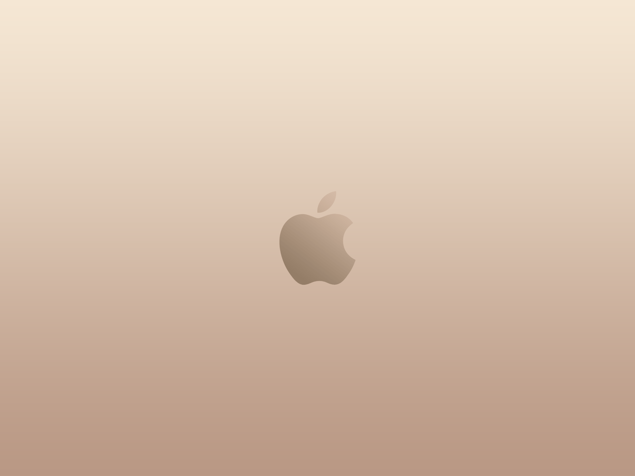 Logo Apple oro rosa, 2880x1800 WQXGA, MacBook Pro