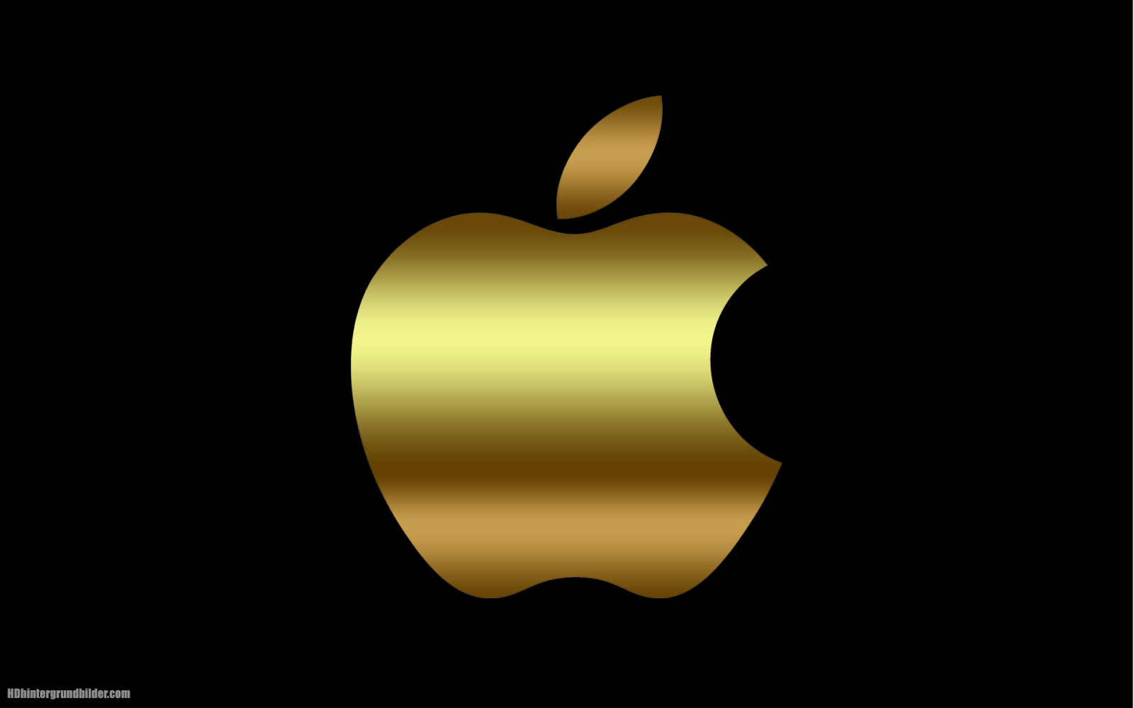 Logo Apple oro sfumato, 2048x1536 Hi-Res, PC