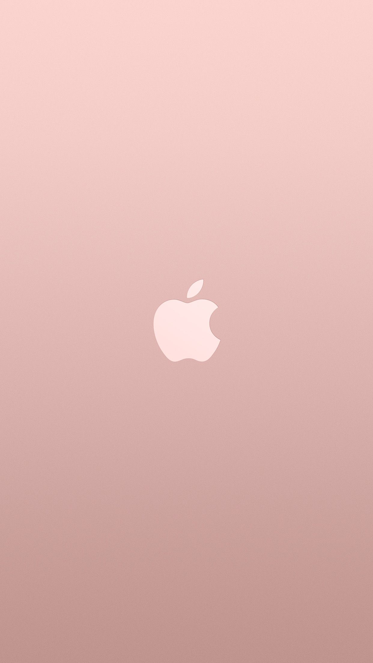 Logo Apple oro rosa, 1242x2208 Verticale, Mobile