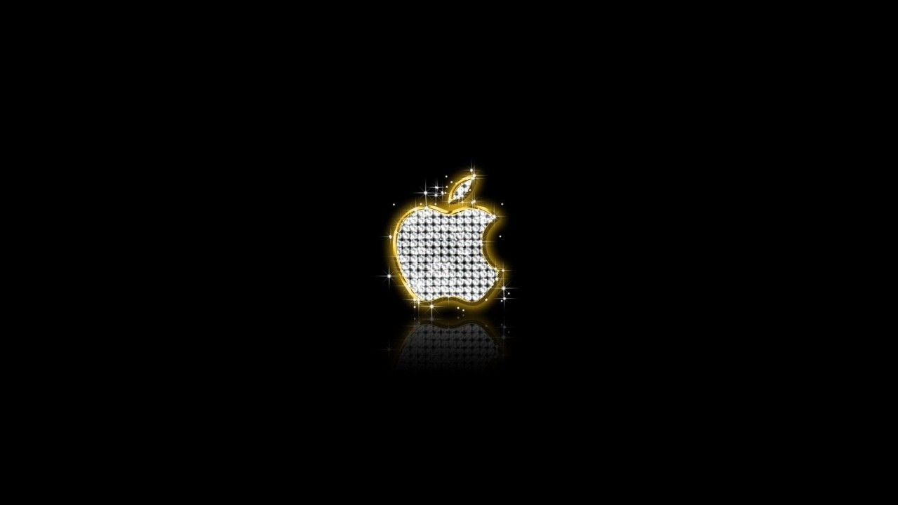 iPhone oro con occhiali e laptop, 1600x900 HD, Desktop