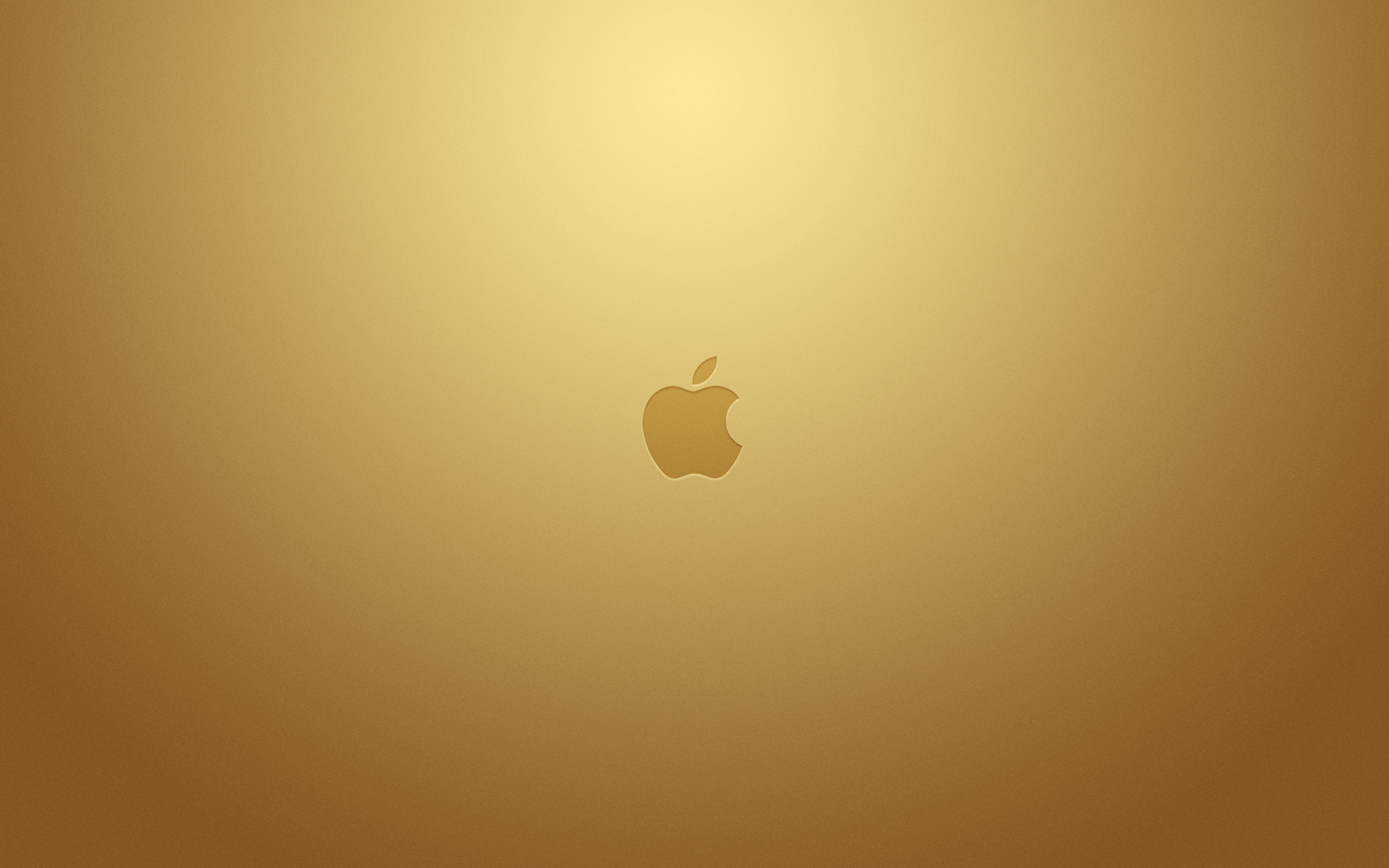Logo Apple oro metallo, 1920x1080 Full HD 1080p, Laptop