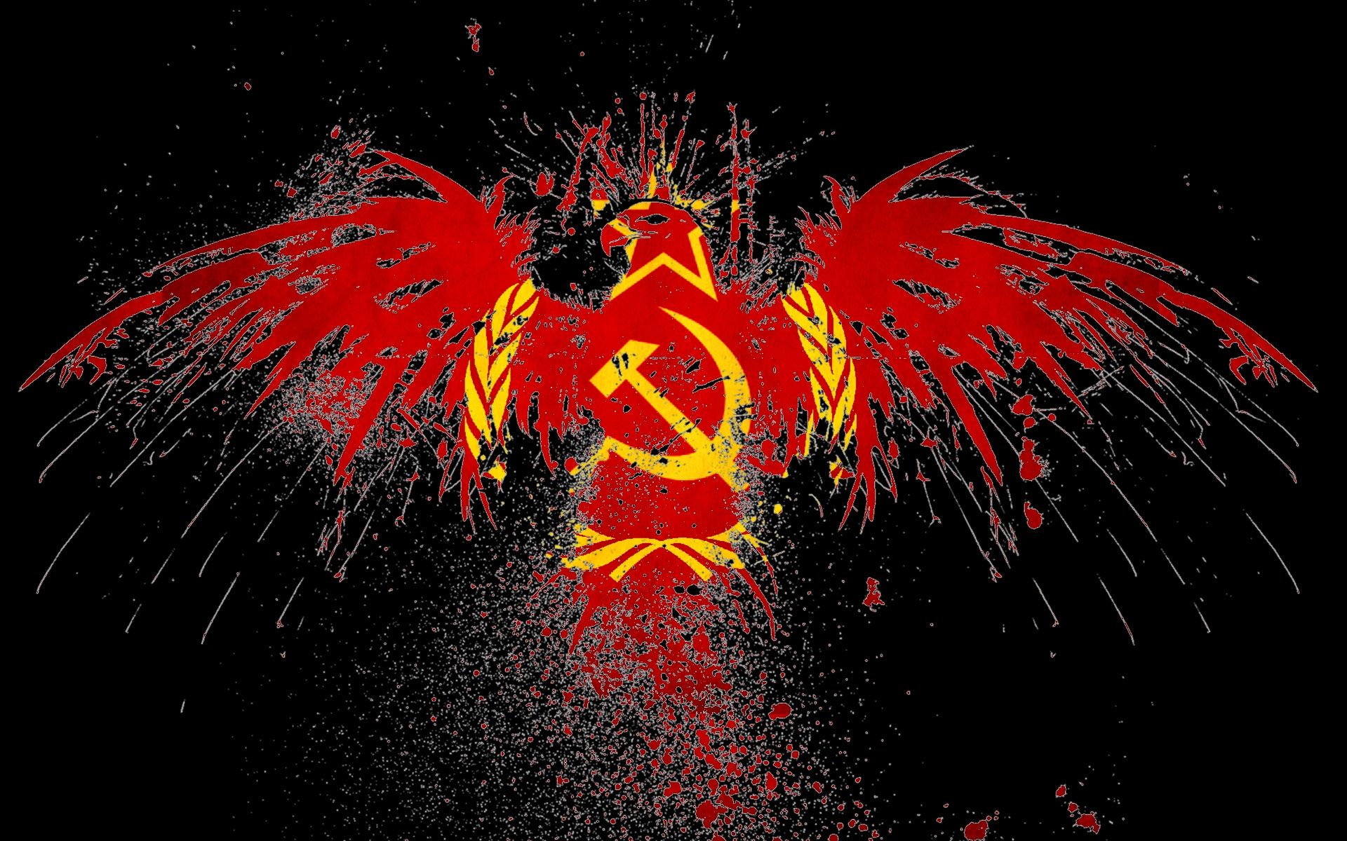 Aquila sovietica rossa con falce, 1920x1200 Full HD+, PC