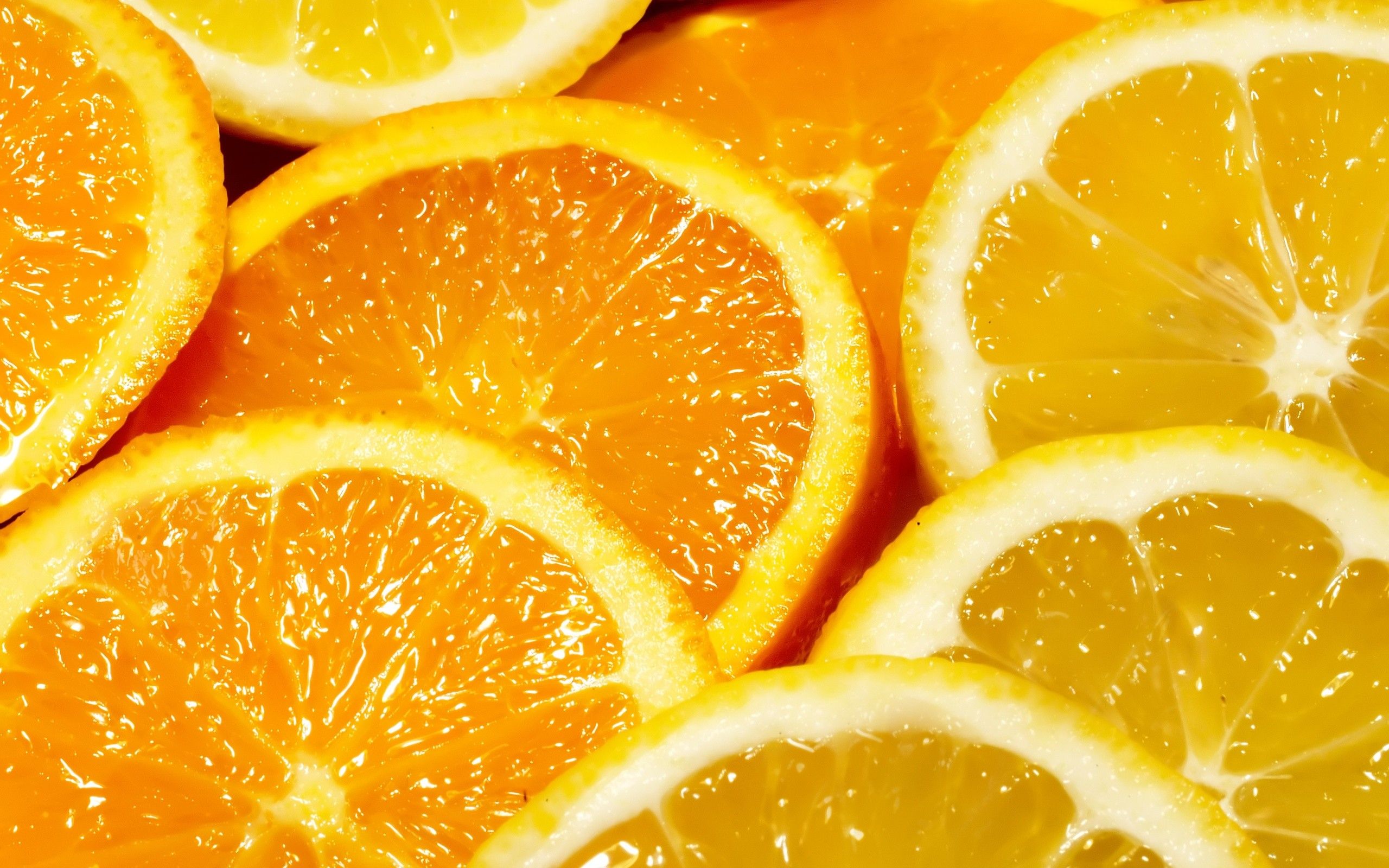 Fette di arance e limoni, 2560x1600 2K+, MacBook Pro