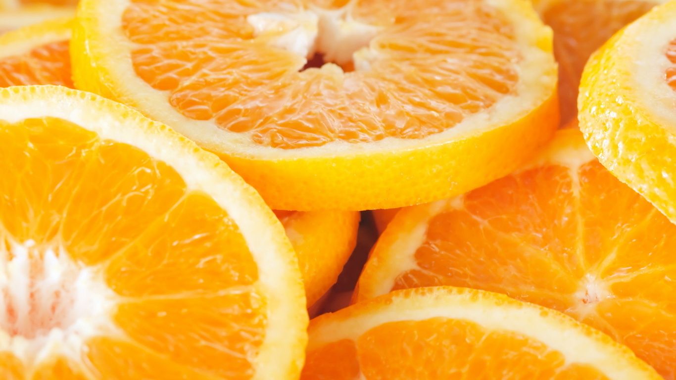 Fette di arance fresche, 1366x768 HD, PC Desktop