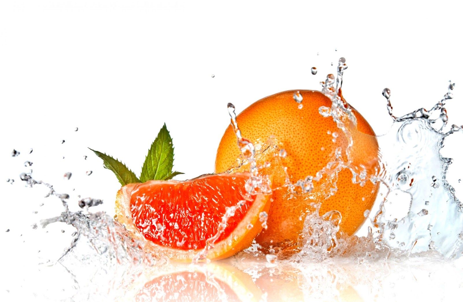 Arancia con spruzzi d'acqua, 1600x1044 900p, MacBook Air