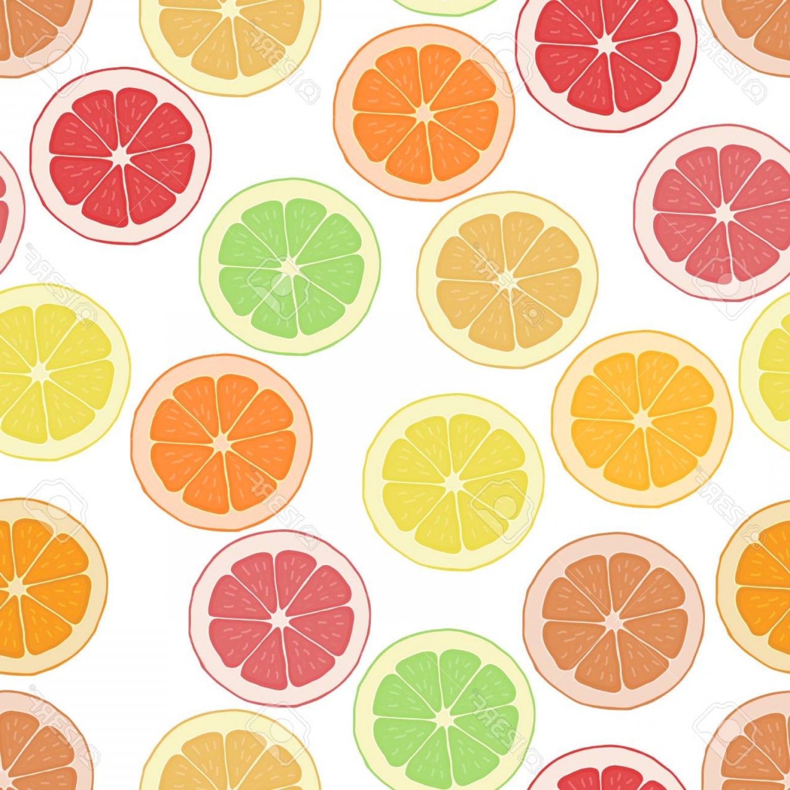 Pattern fette di agrumi colorate, 1560x1560 720p, Acer Nitro