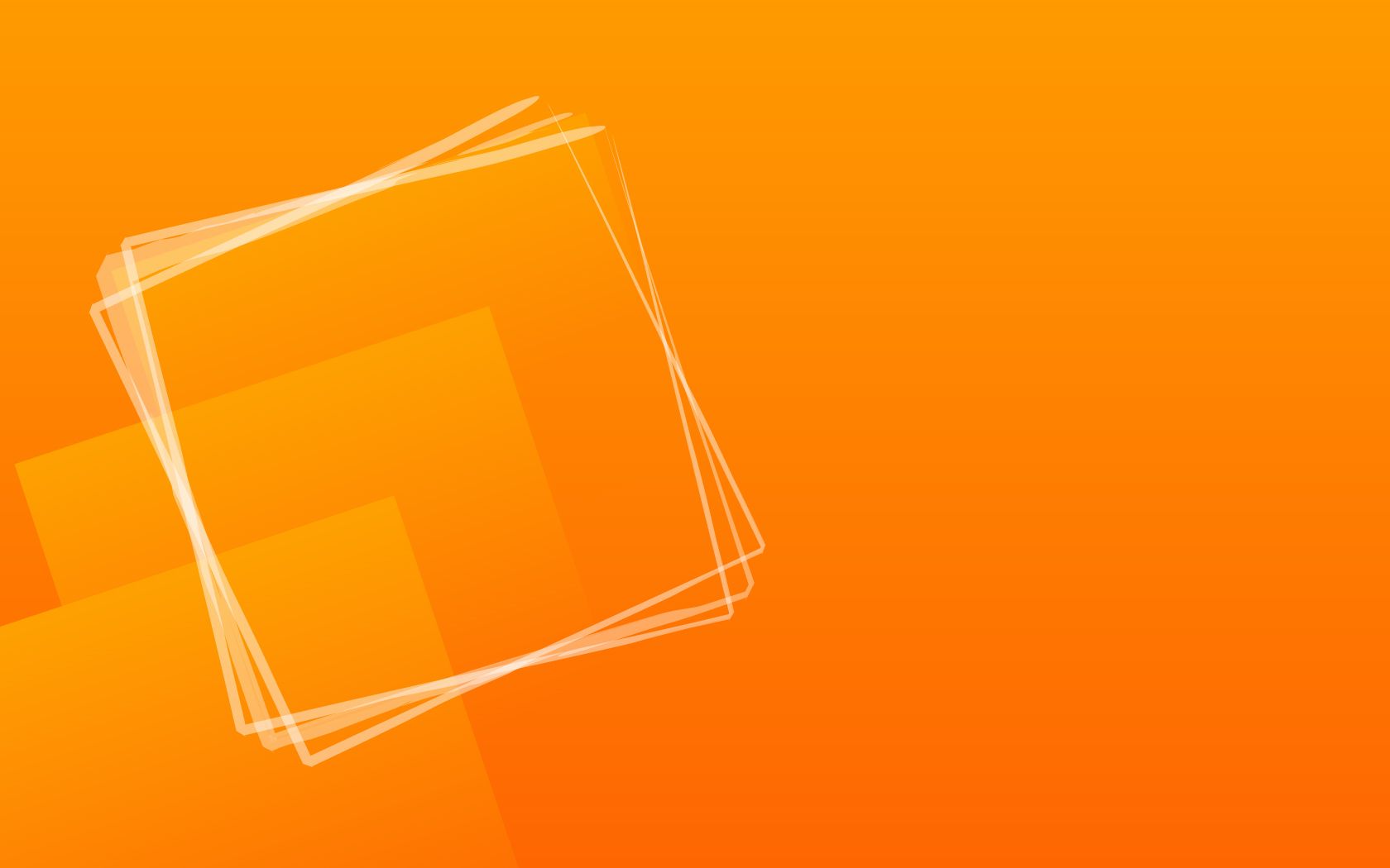 Quadrati astratti sfondo arancione, 1680x1050 HD Ready, Laptop