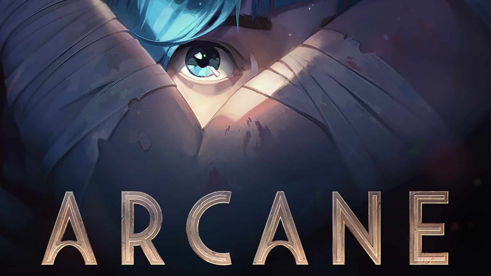 Jinx Arcane occhio blu, 1600x900 HD, Laptop