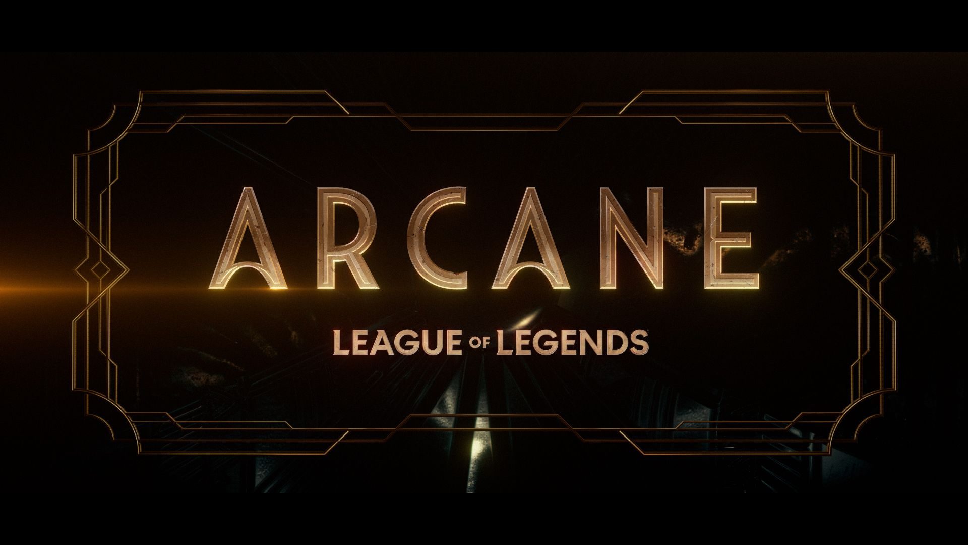 Logo Arcane League of Legends, 1920x1080 Full HD, Desktop
