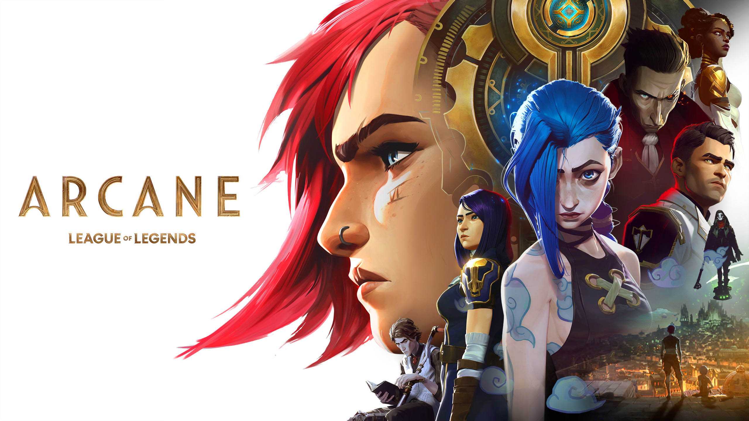 Arcane League of Legends personaggi, MOBA, 2560x1440 1440p, Desktop