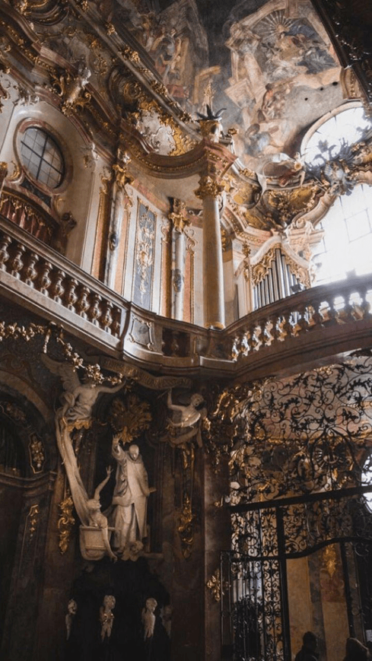 Interno barocco dorato, 750x1334 Full HD Verticale, Smartphone