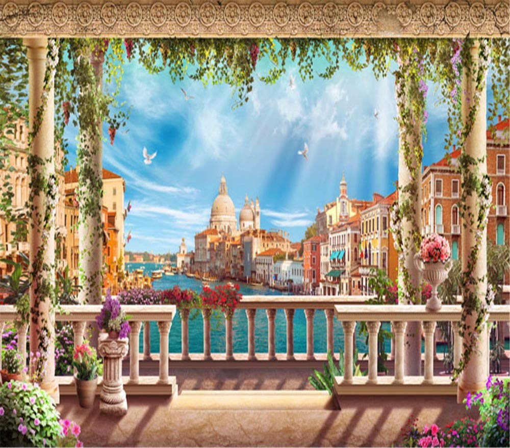 Balcone su canale veneziano, 1000x879 HD, Laptop