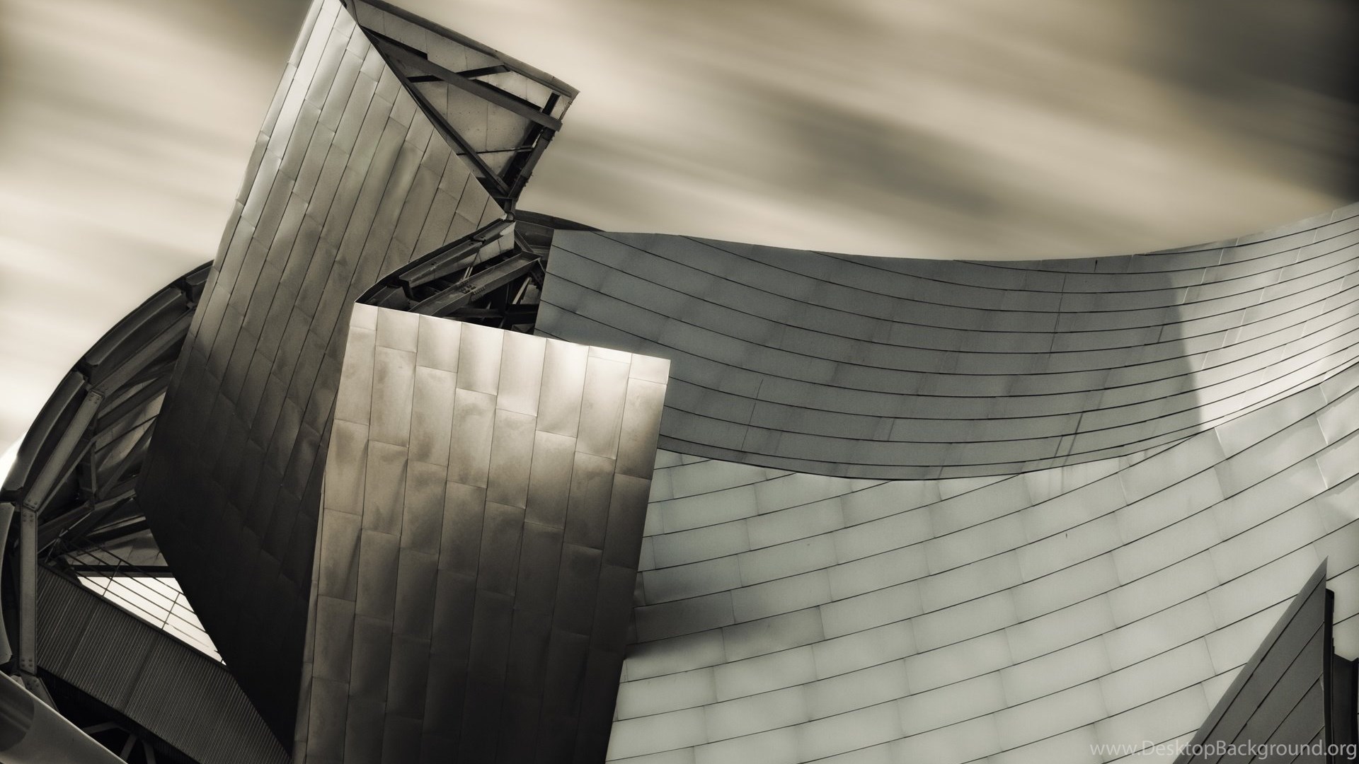 Architettura metallica moderna astratta, 1920x1080 1080p, Desktop