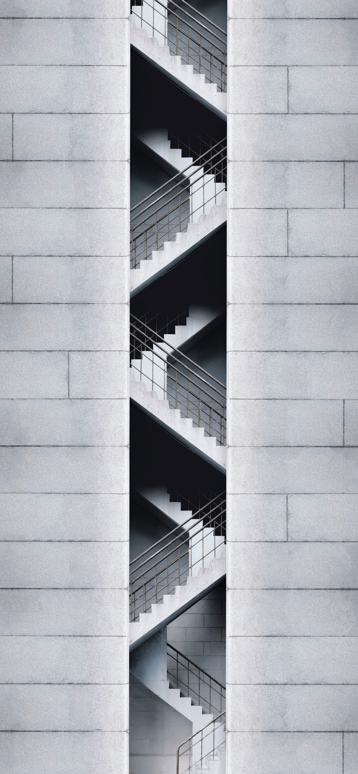 Scala esterna edificio moderno, 1242x2688 Full HD Verticale, iPhone Pro Max
